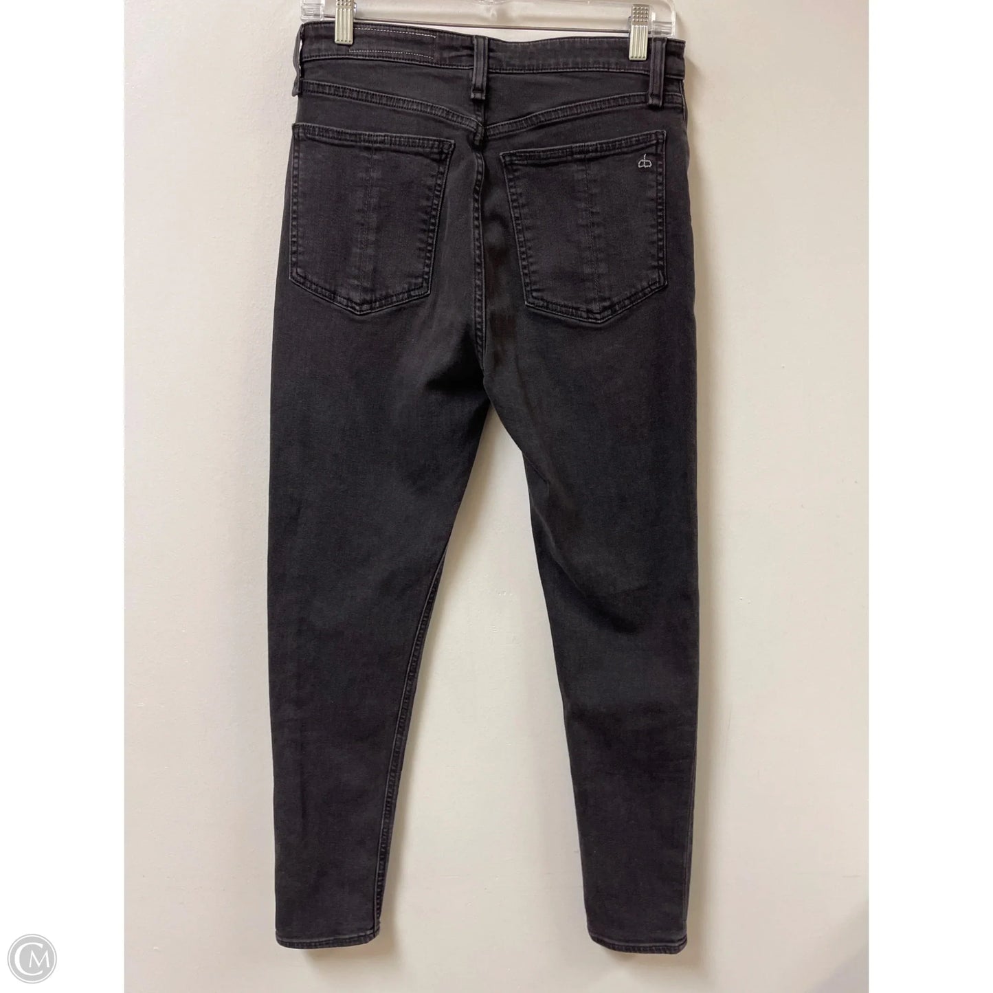 Jeans Skinny By Rag And Bone In Grey Denim, Size: 8