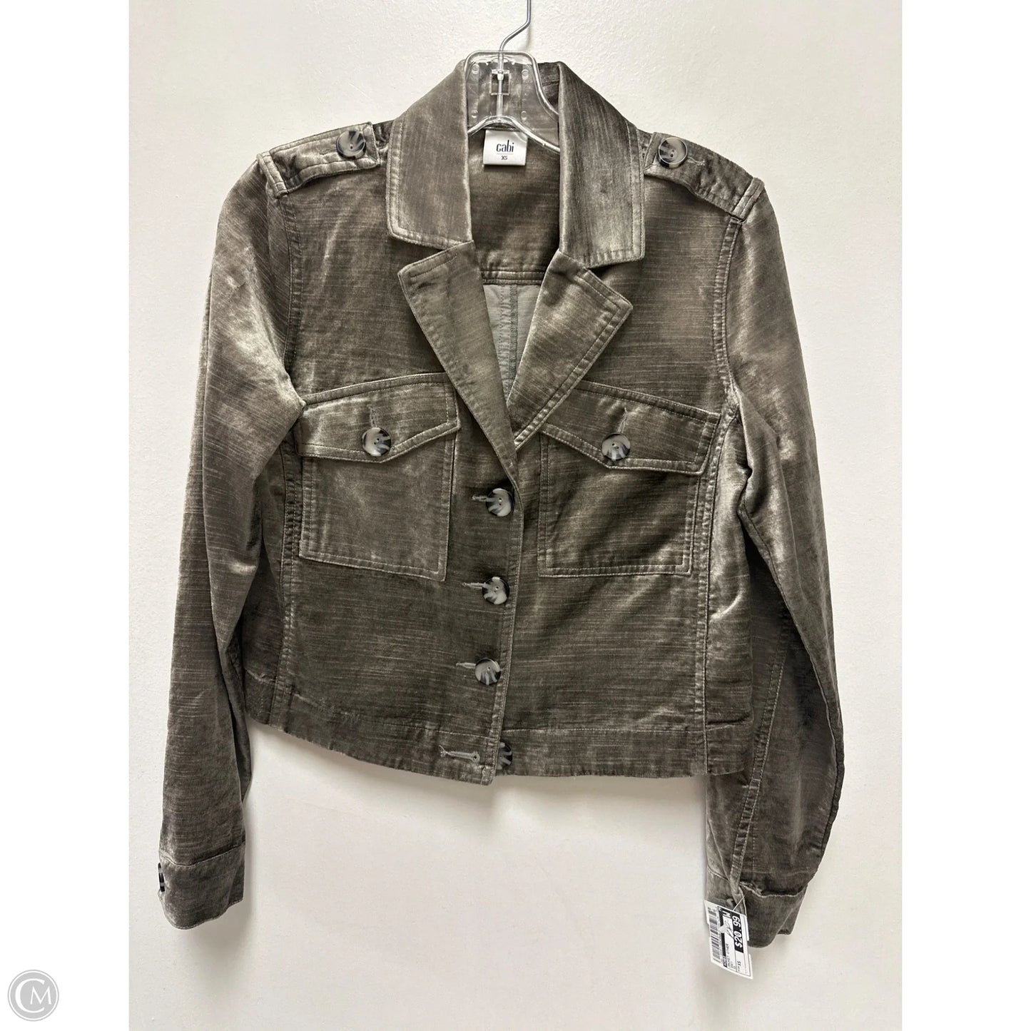 Jacket Other By Cabi In Grey, Size: Xs