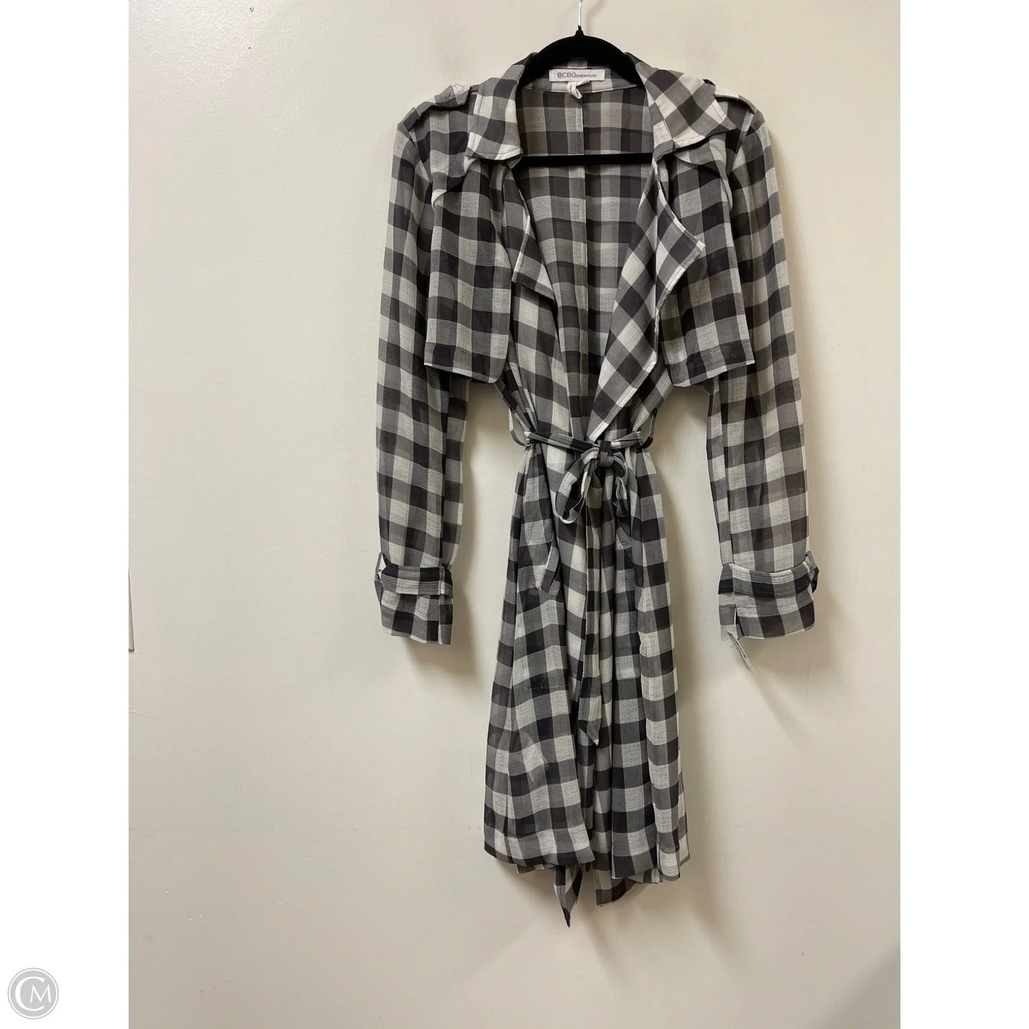 Cardigan By Bcbgeneration In Grey & White, Size: M