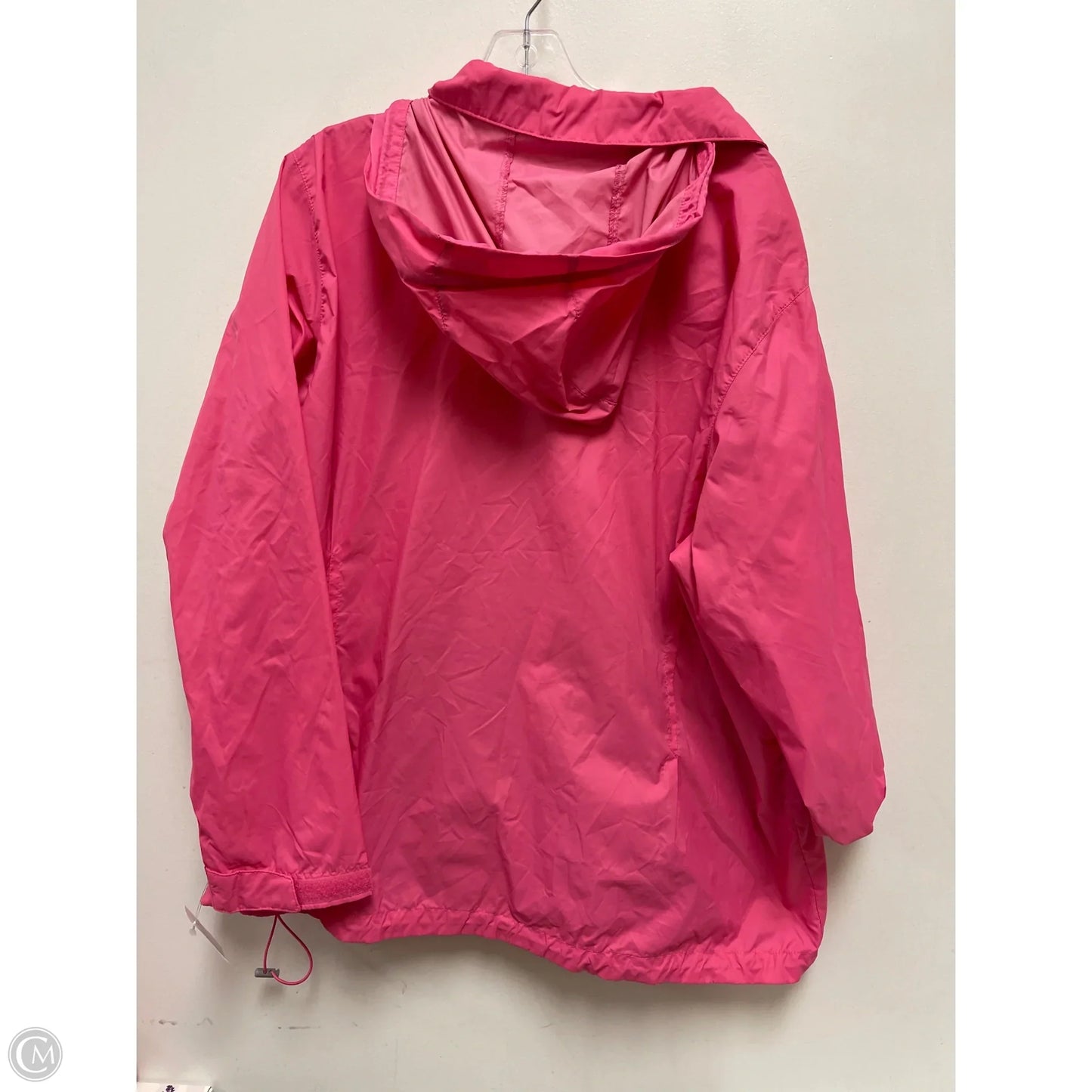 Jacket Windbreaker By Columbia In Pink, Size: 2x