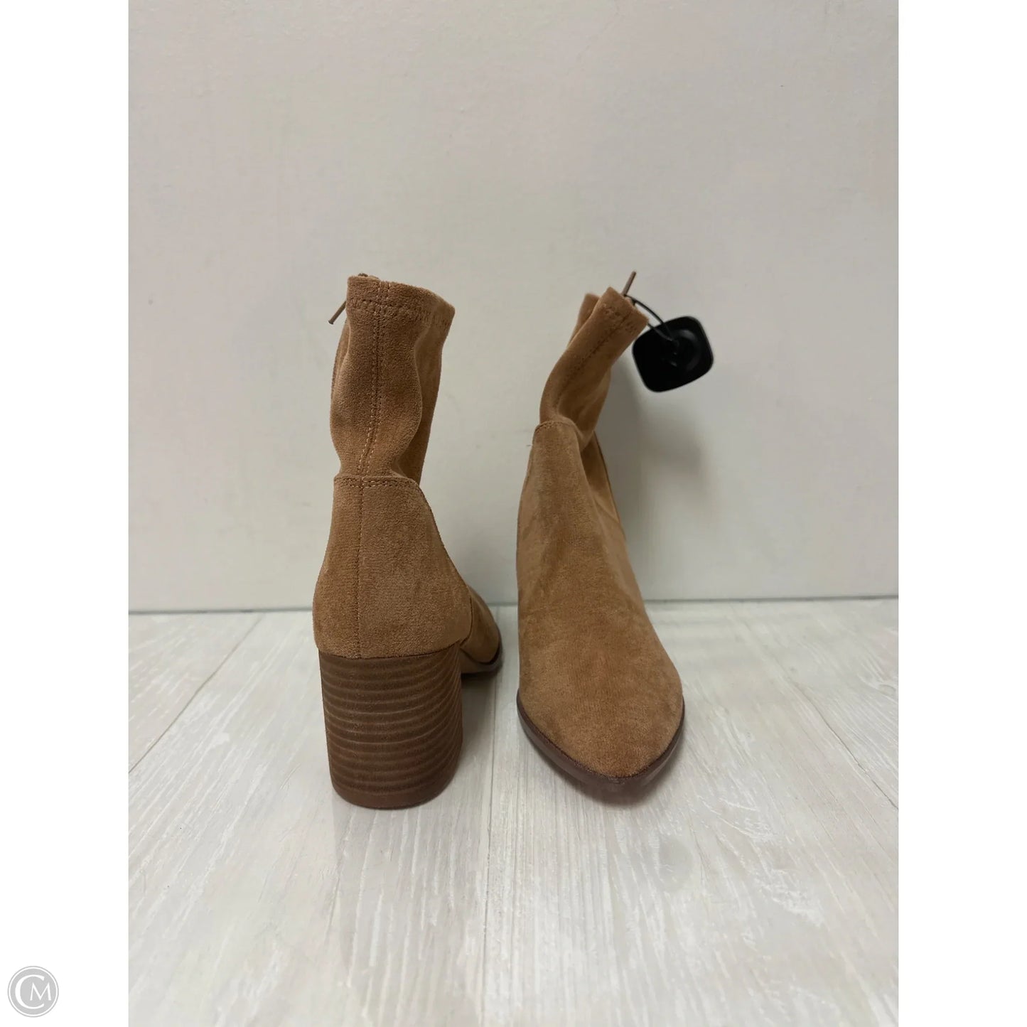 Boots Ankle Heels By Dolce Vita In Brown, Size: 7.5