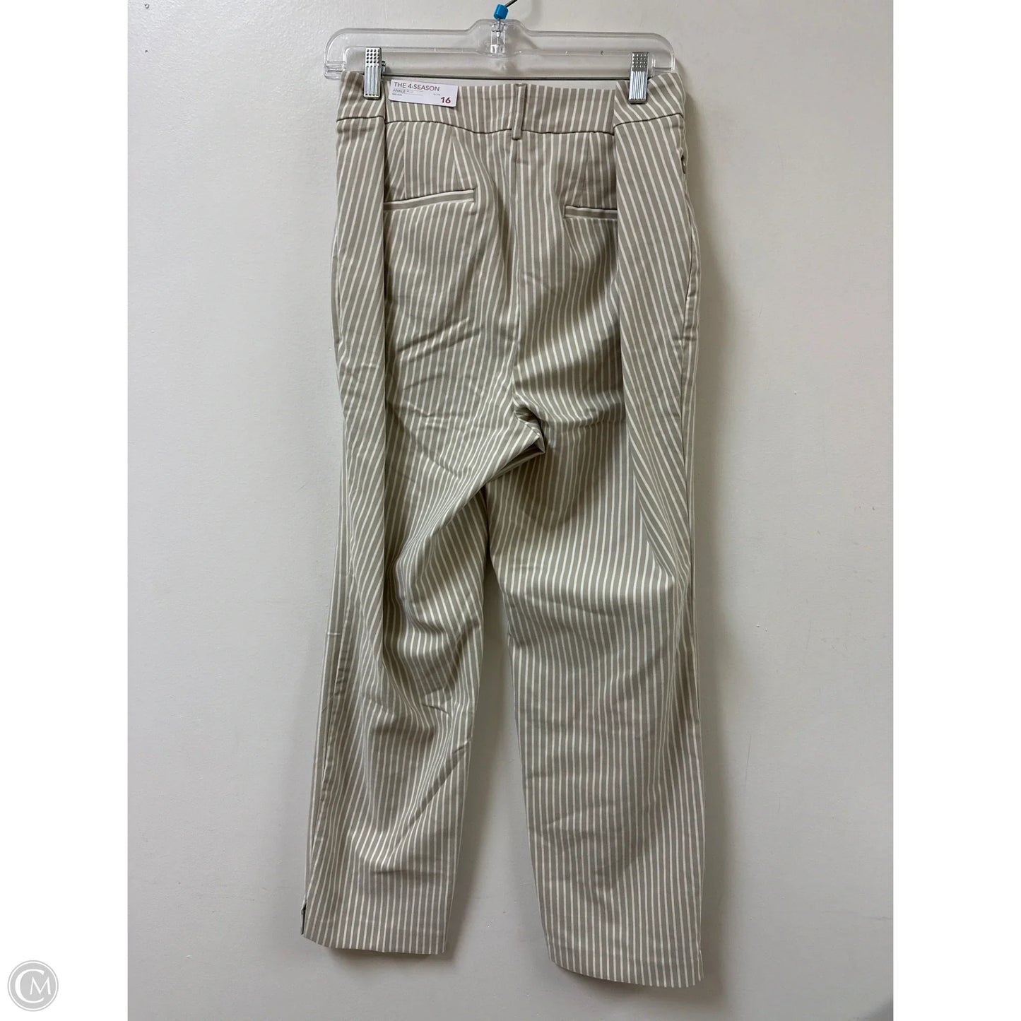 Pants Dress By Lane Bryant In Cream & White, Size: 16