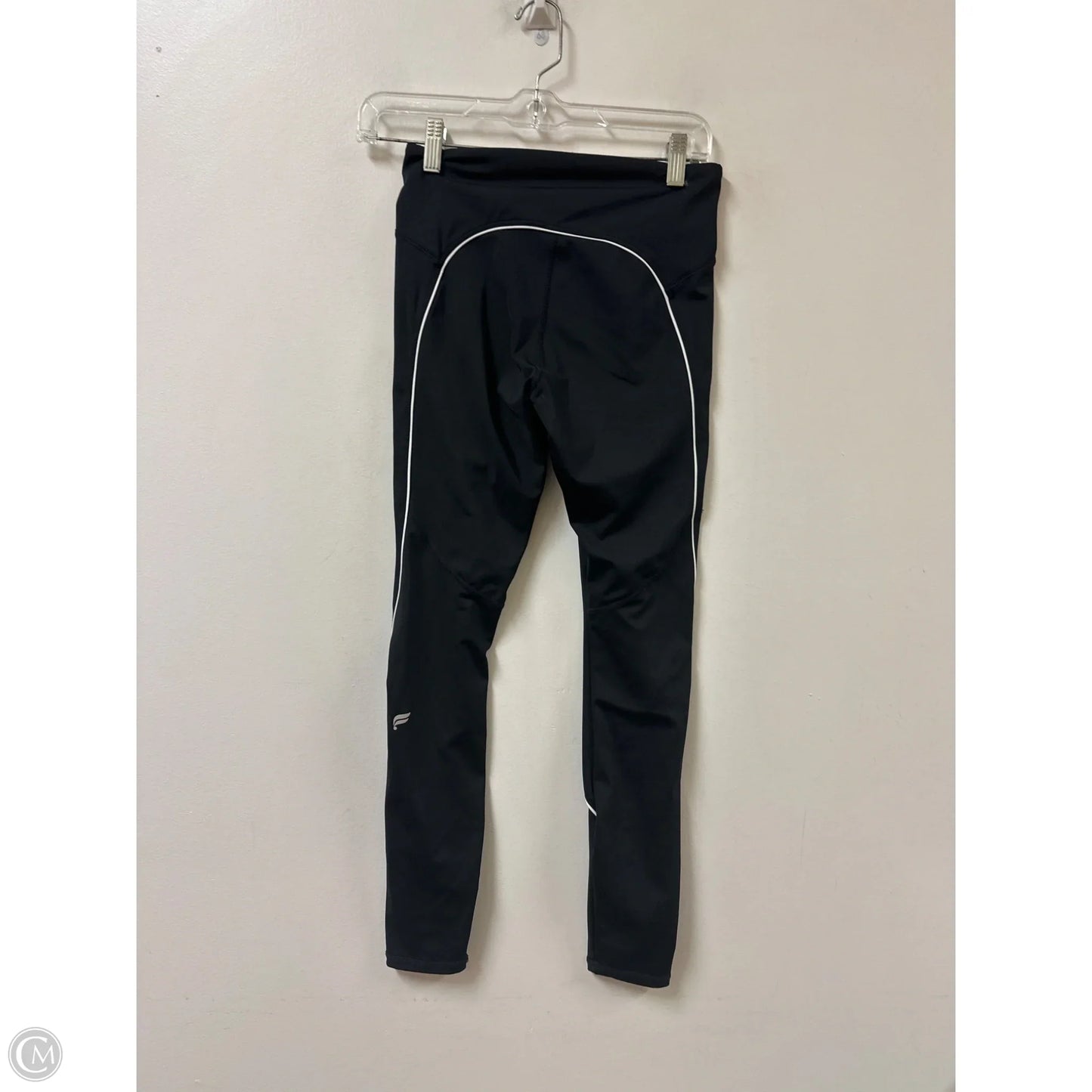 Athletic Leggings By Fabletics In Black & White, Size: S