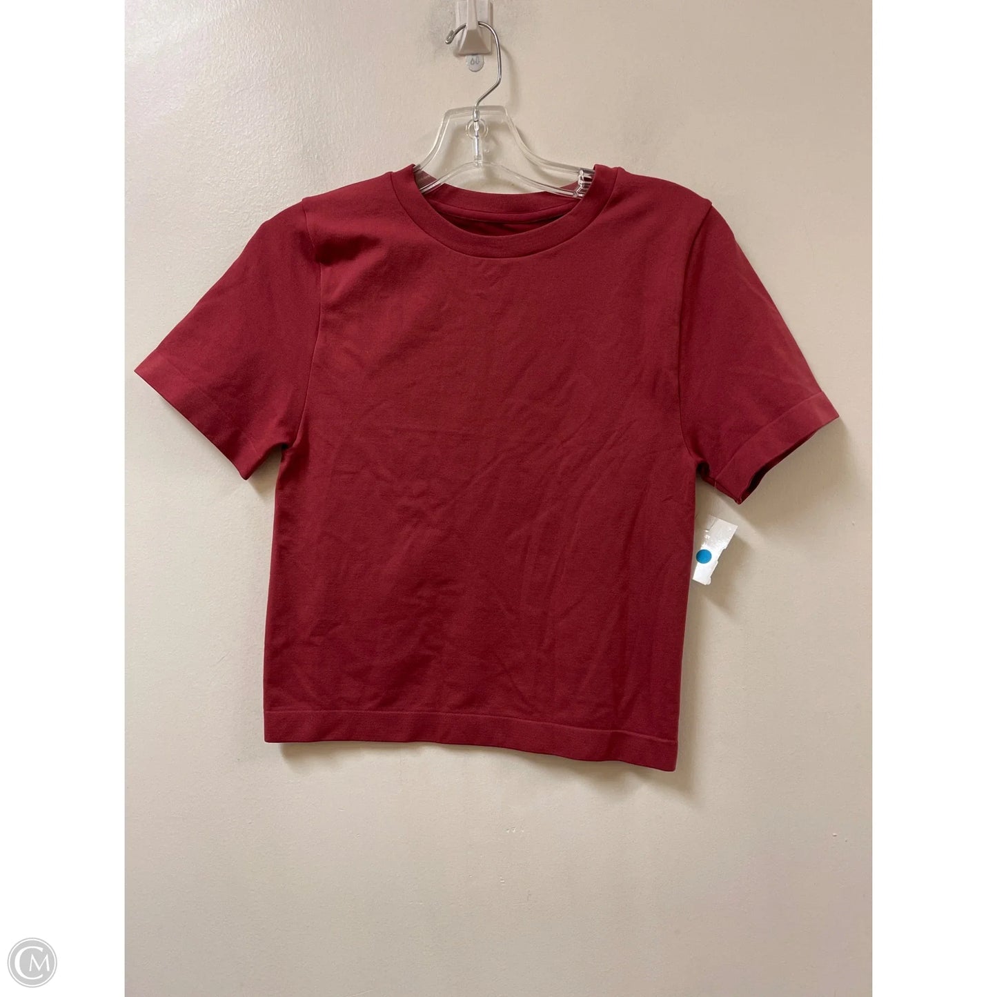 Top Short Sleeve By A New Day In Red, Size: M