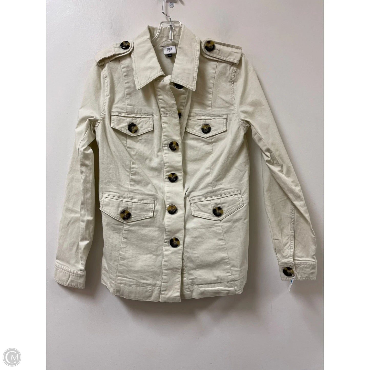 Jacket Other By Cabi In Cream, Size: S
