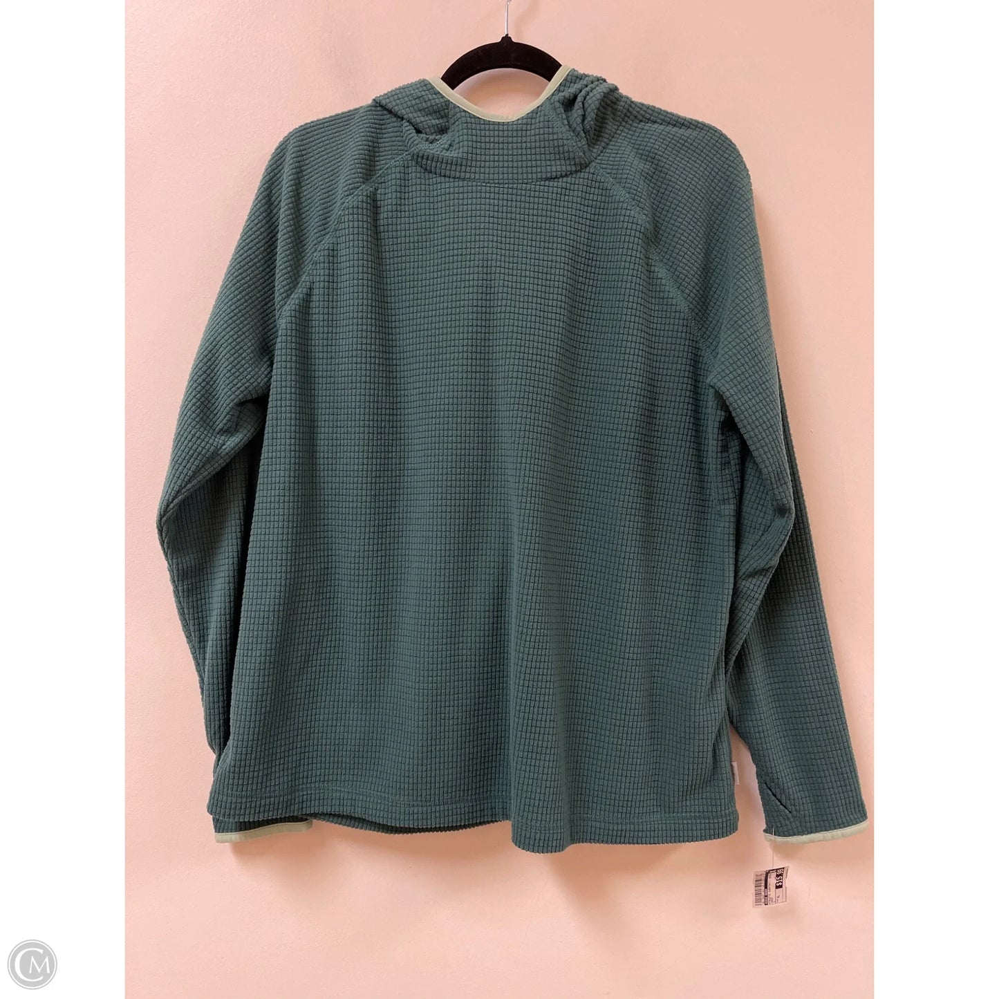 Athletic Sweatshirt Hoodie By Eddie Bauer In Green, Size: Xl