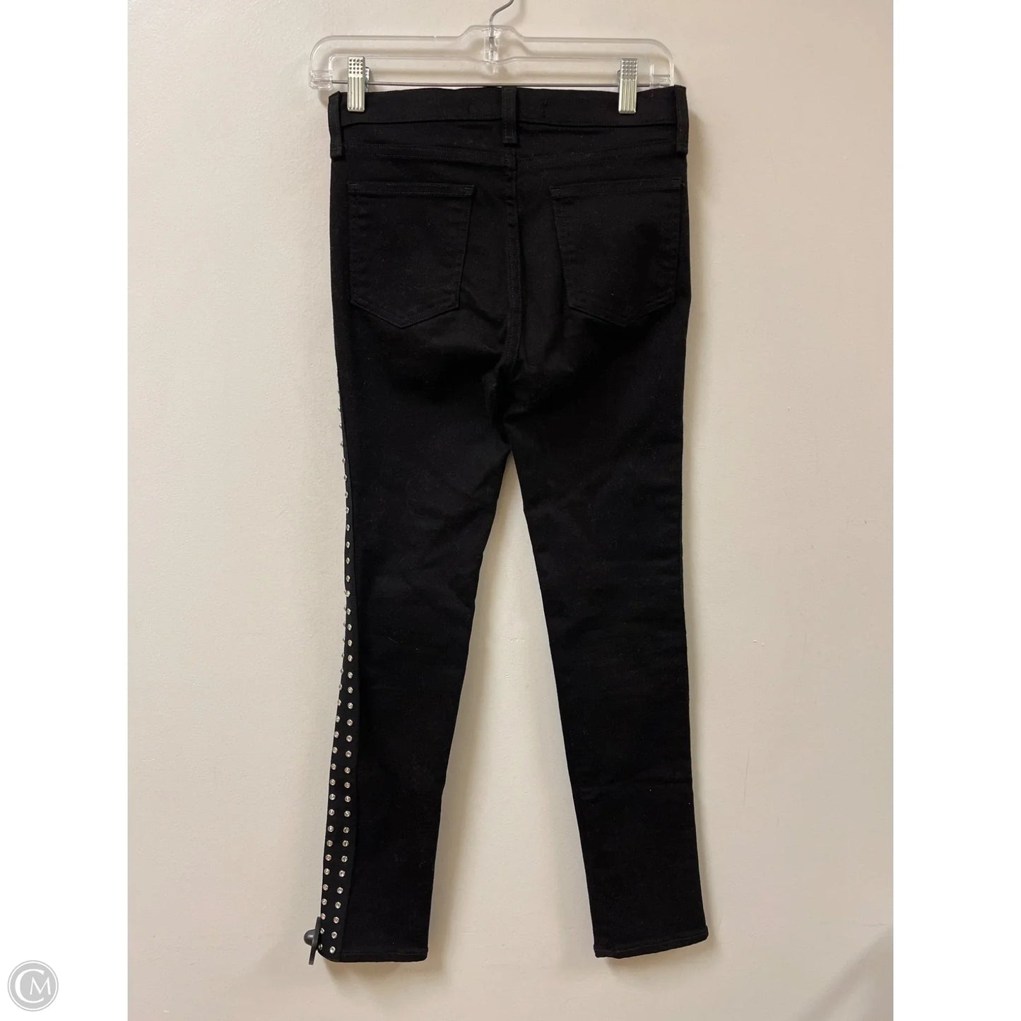 Jeans Skinny By Veronica Beard In Black Denim, Size: 2