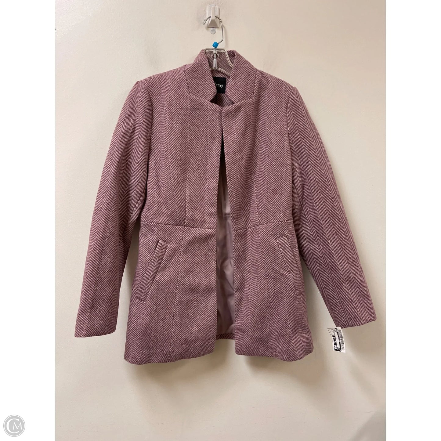 Blazer By Clothes Mentor In Purple, Size: S
