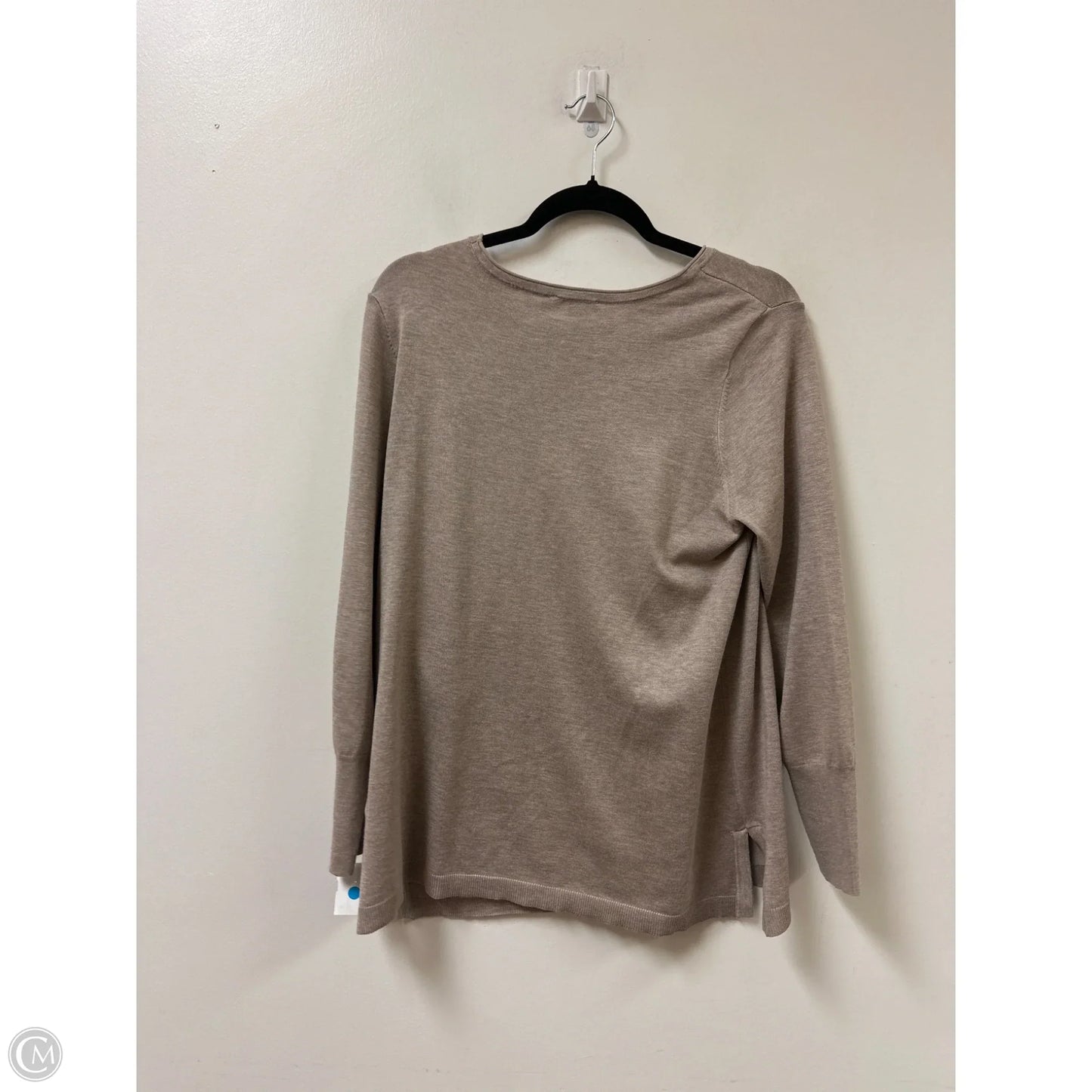Sweater By Chicos In Brown, Size: M