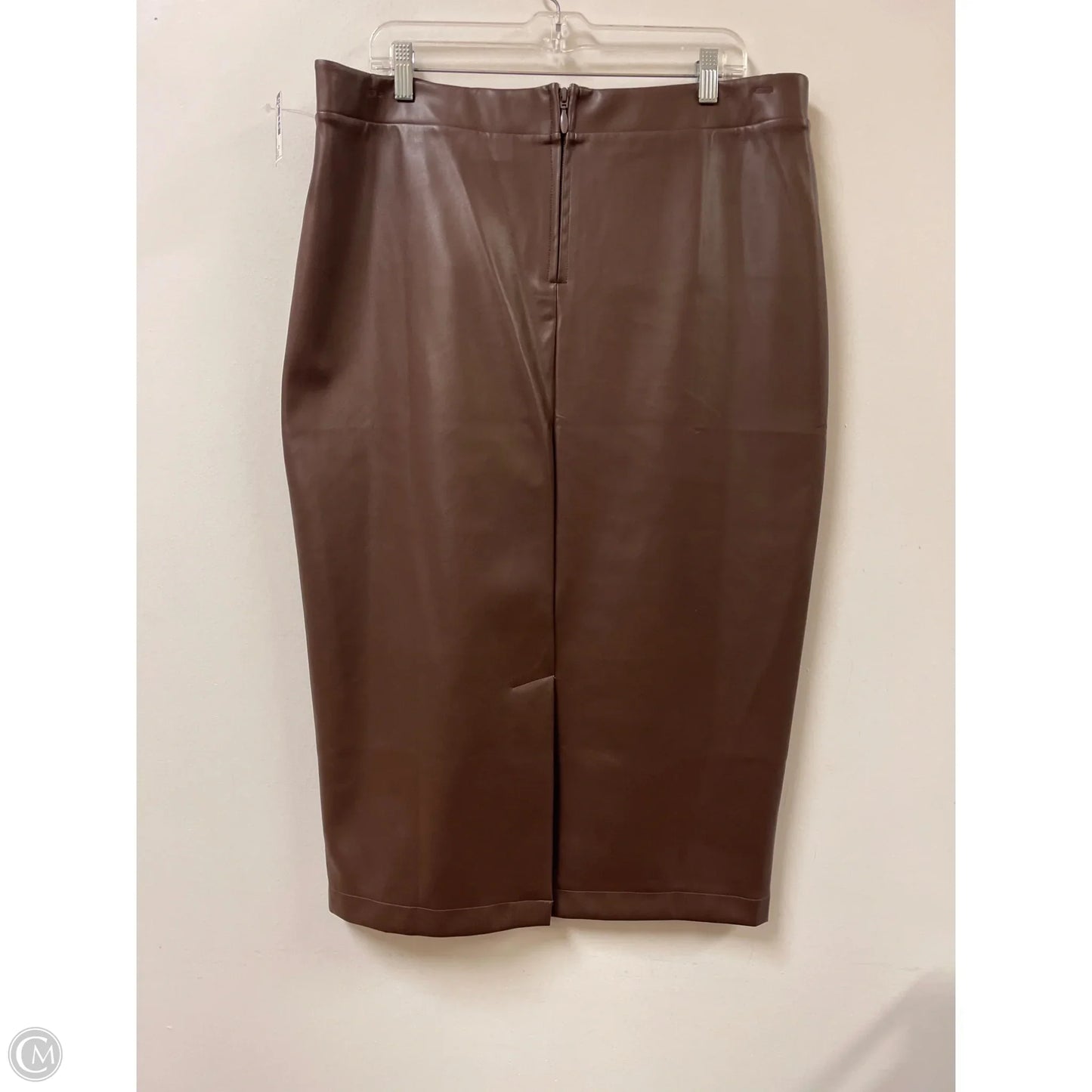 Skirt Midi By Lane Bryant In Brown, Size: 14