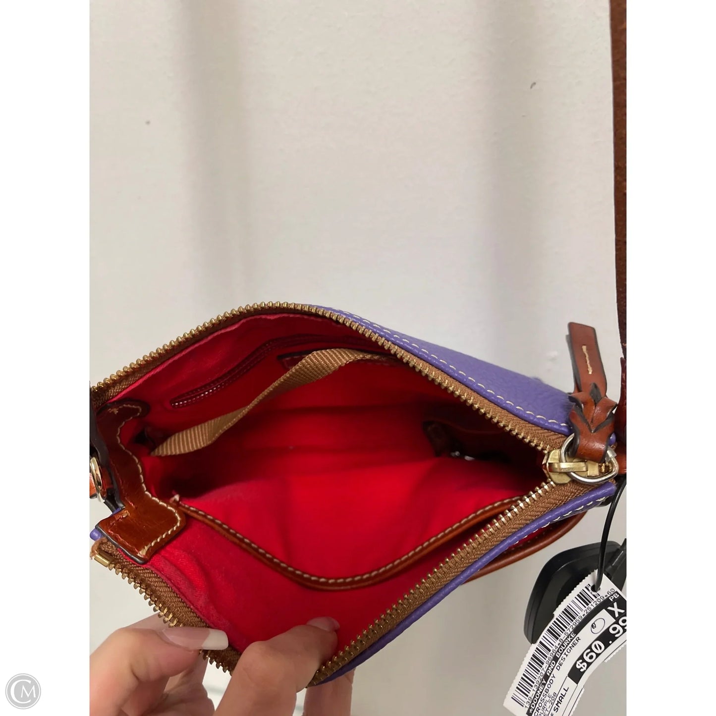 Crossbody Designer By Dooney And Bourke, Size: Small