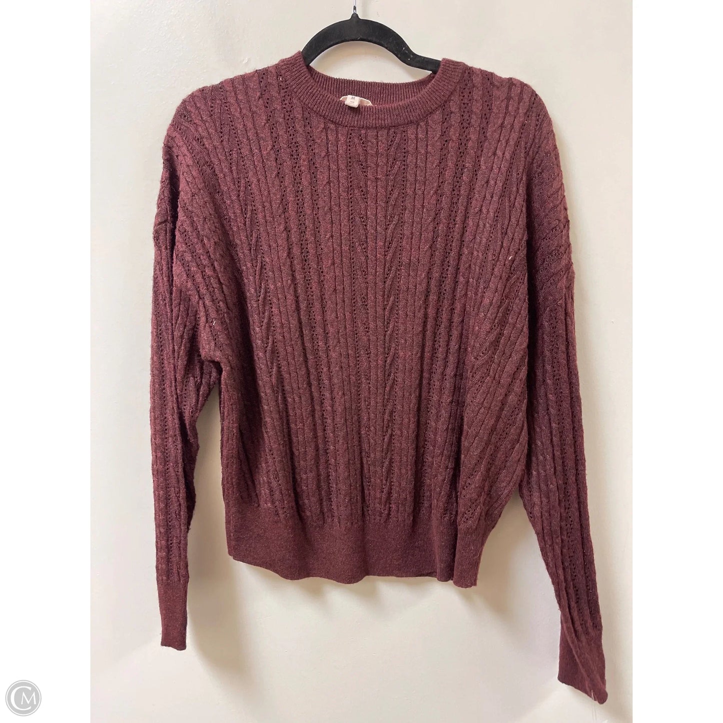 Sweater By Como Vintage In Red, Size: M