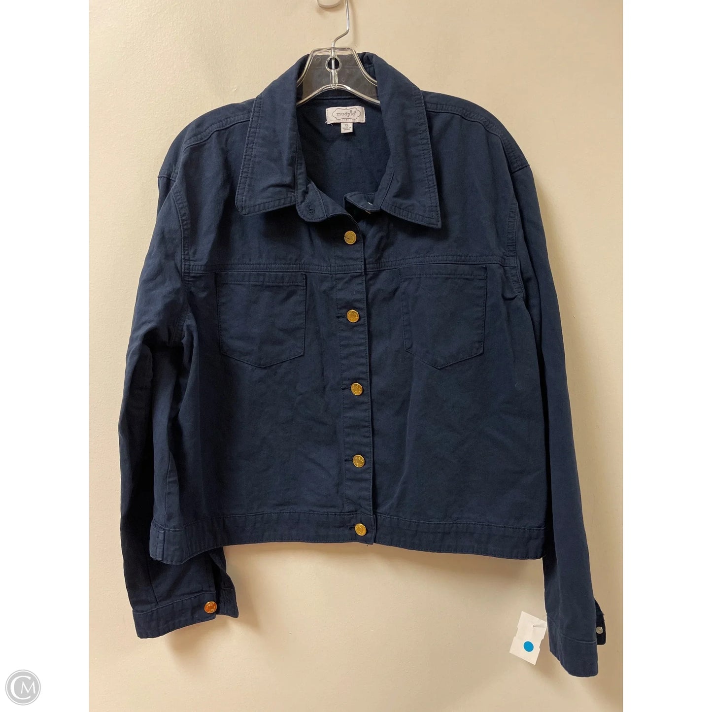 Jacket Other By Mudpie In Navy, Size: Xl
