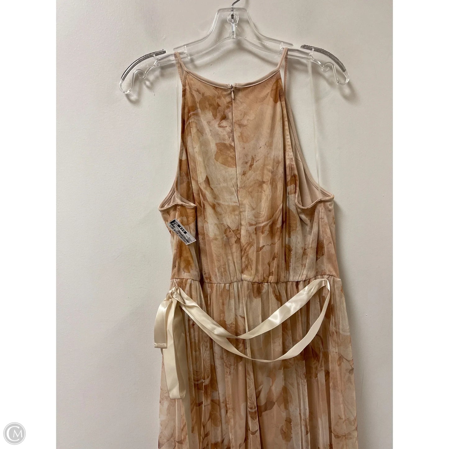 Dress Casual Maxi By Clothes Mentor In Cream, Size: Xl