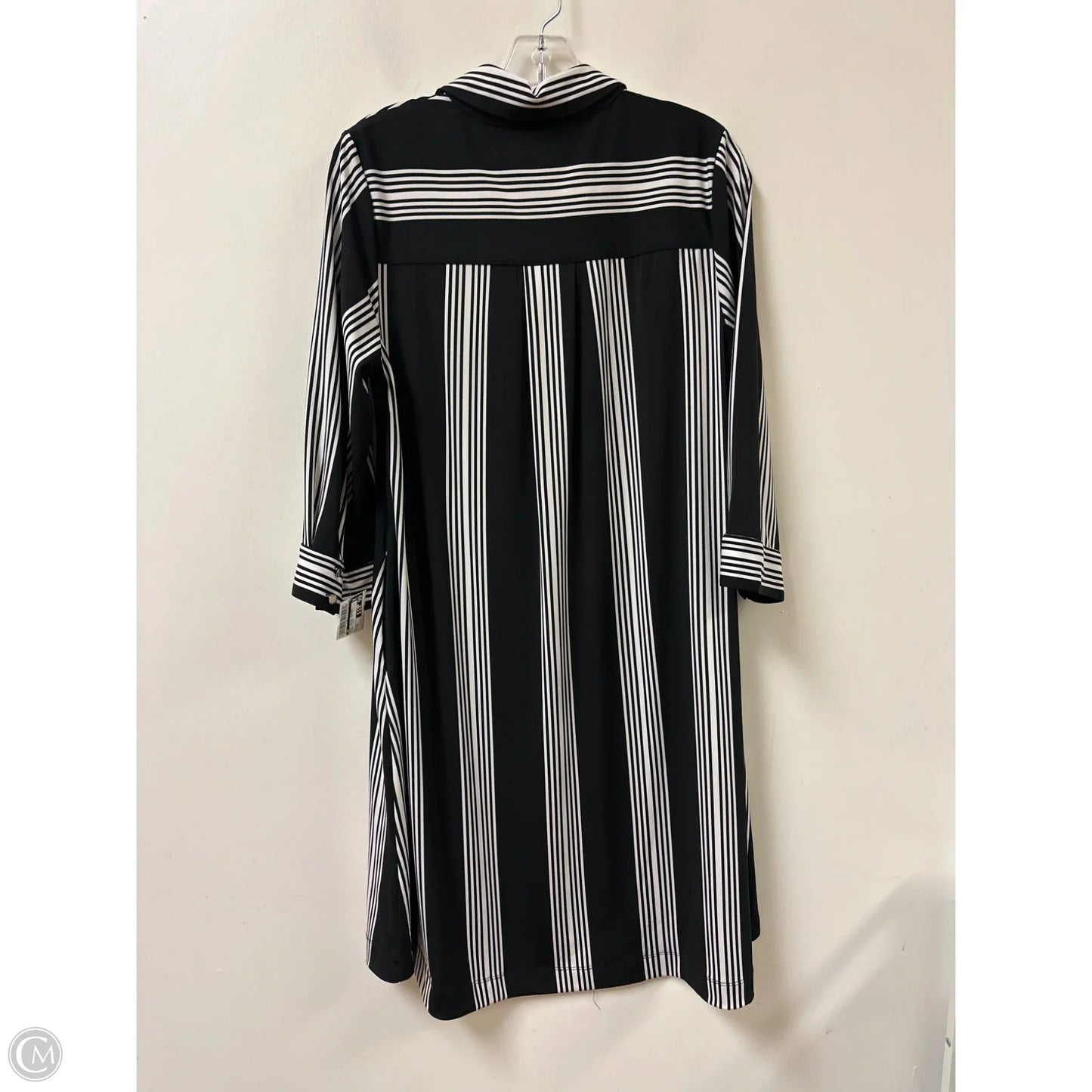 Dress Casual Short By Inc In Black & White, Size: Xl