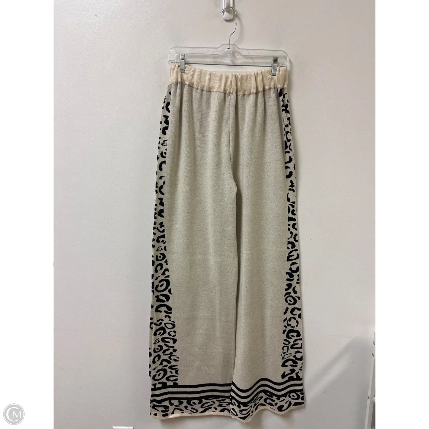 Pants Lounge By Clothes Mentor In Cream, Size: 10