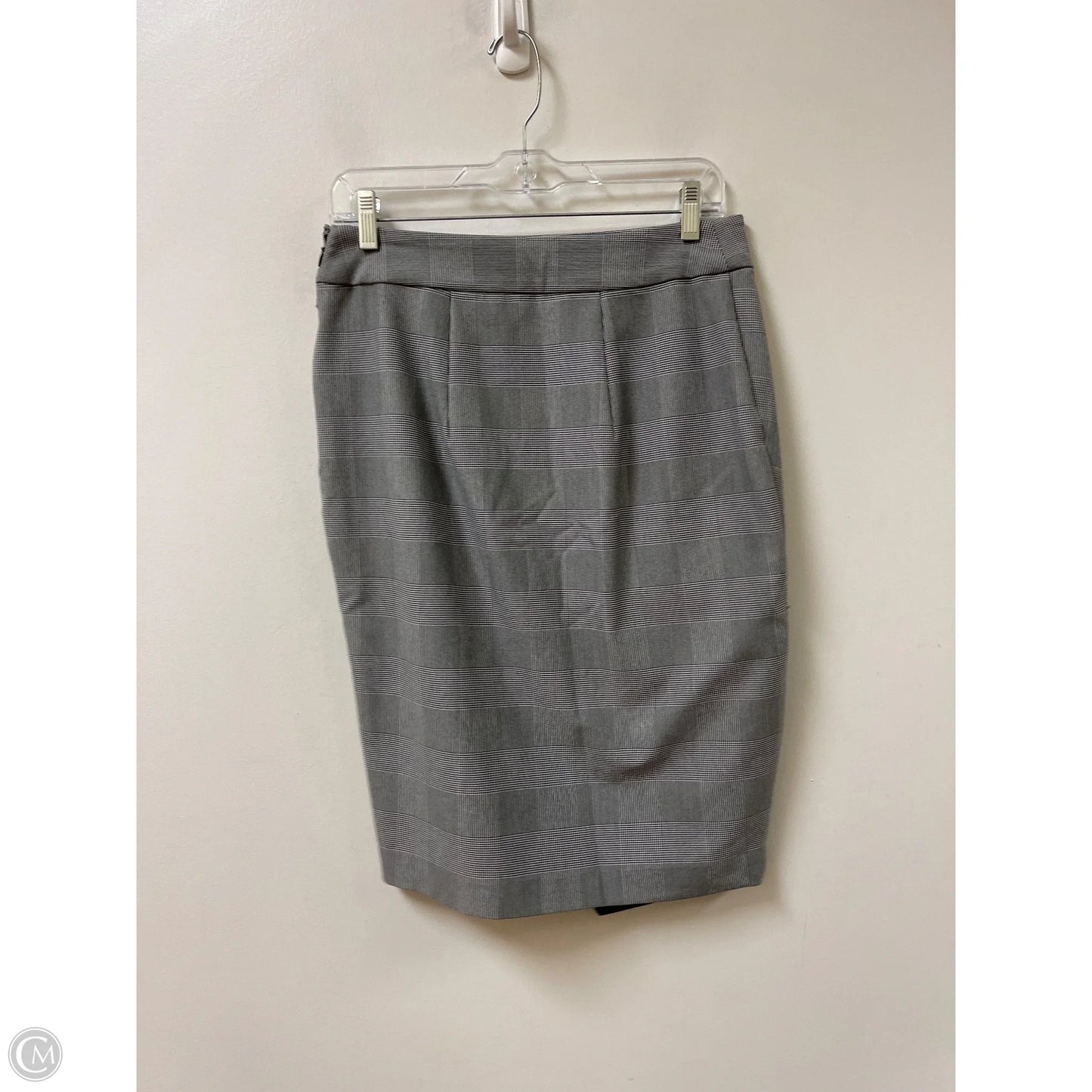 Skirt Midi By Express In Grey, Size: 8