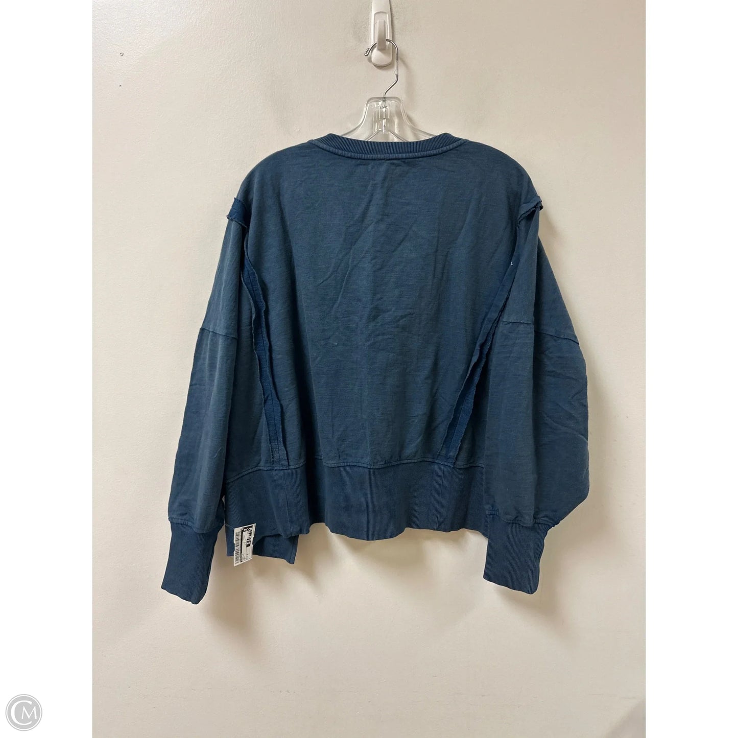 Top Long Sleeve By Pilcro In Navy, Size: S