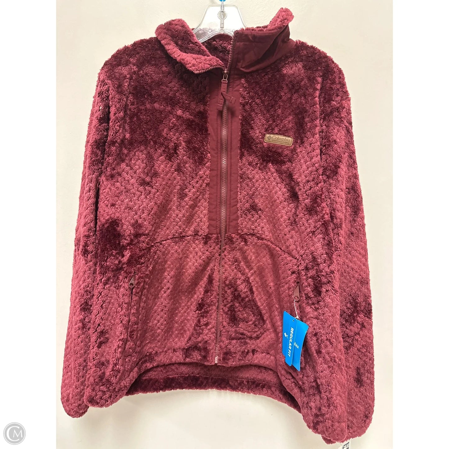 Jacket Faux Fur & Sherpa By Columbia In Red, Size: Xl