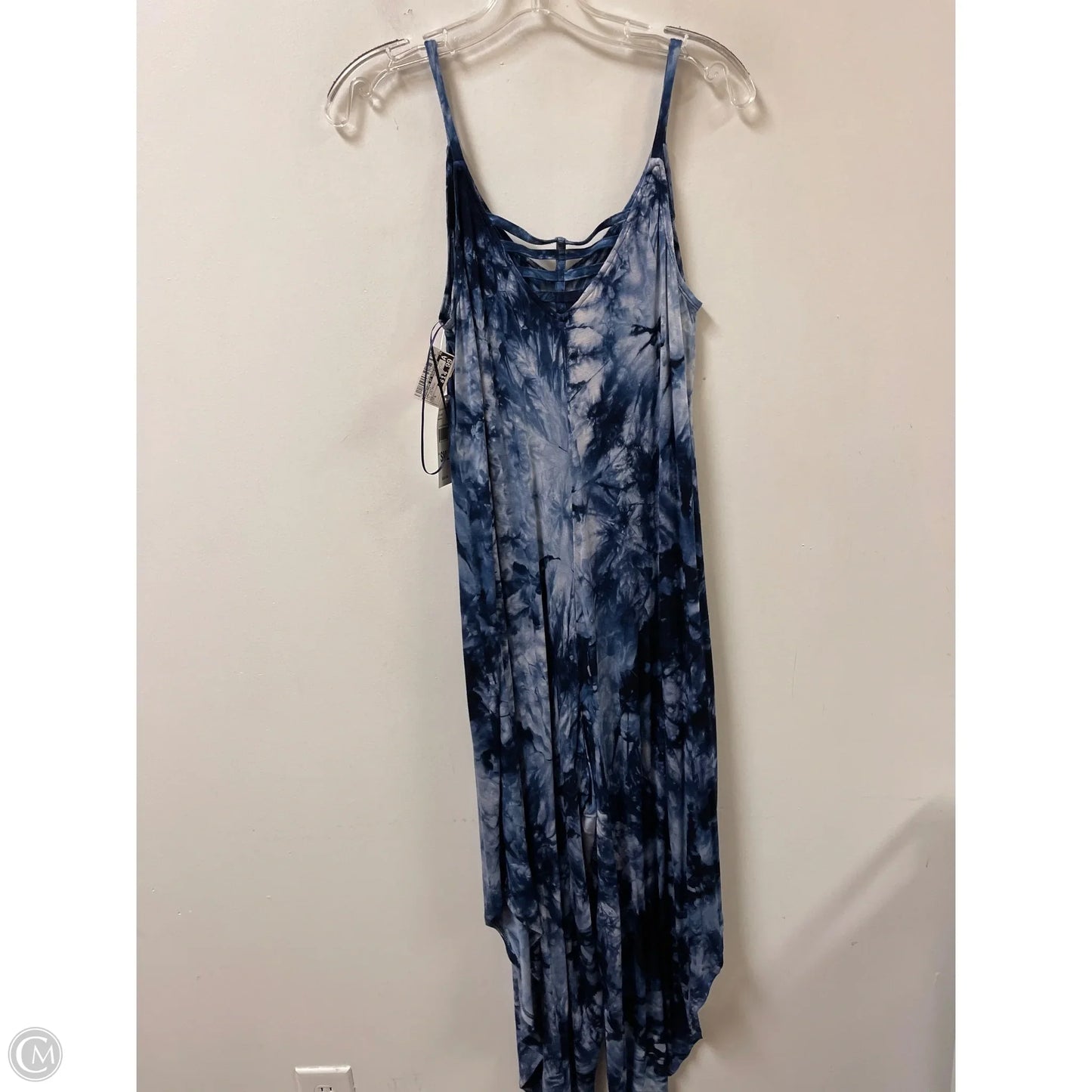 Jumpsuit By Signature By Robbie Bee In Tie Dye Print, Size: S