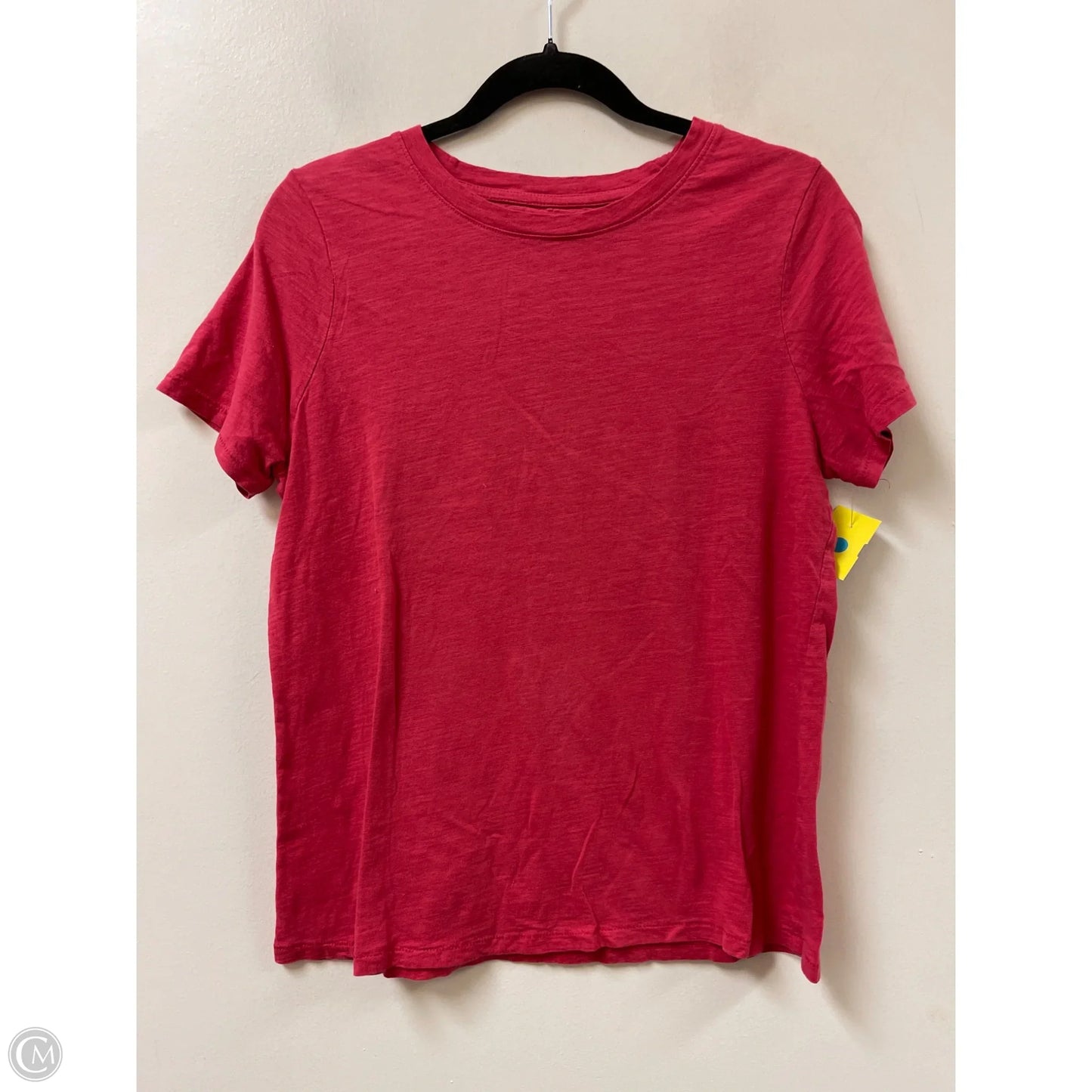 Top Short Sleeve By Sonoma In Red, Size: M
