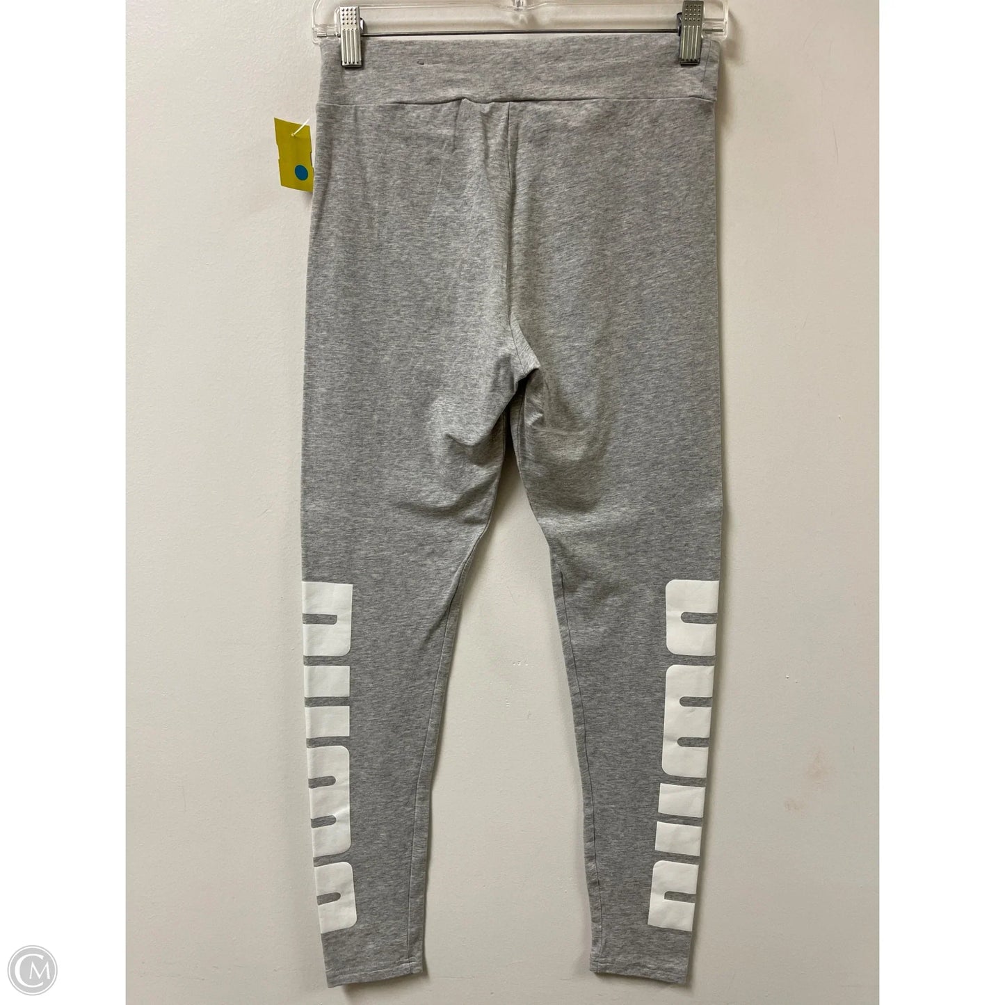 Athletic Leggings By Puma In Grey, Size: 12