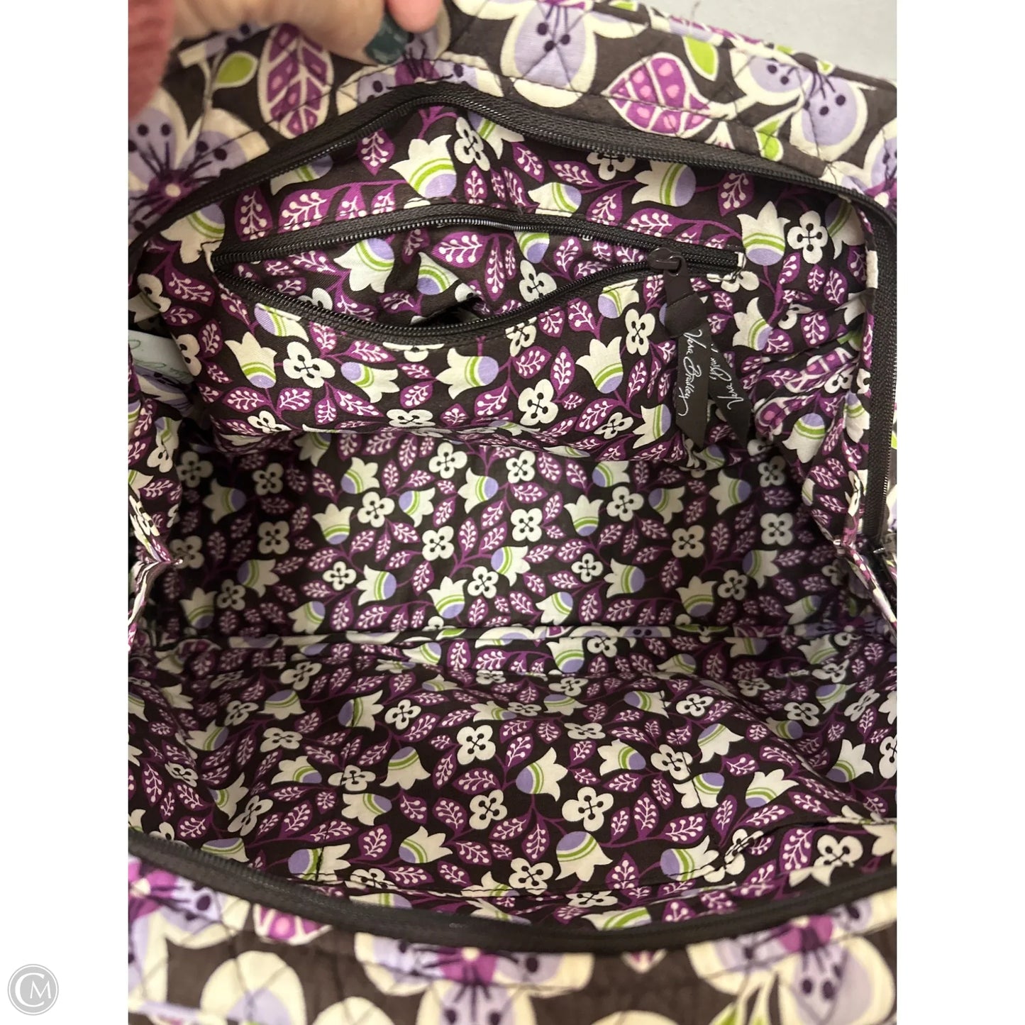 Handbag By Vera Bradley, Size: Medium