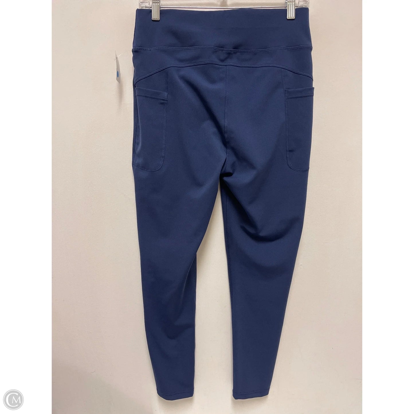 Athletic Leggings By Popfit In Blue, Size: Xl