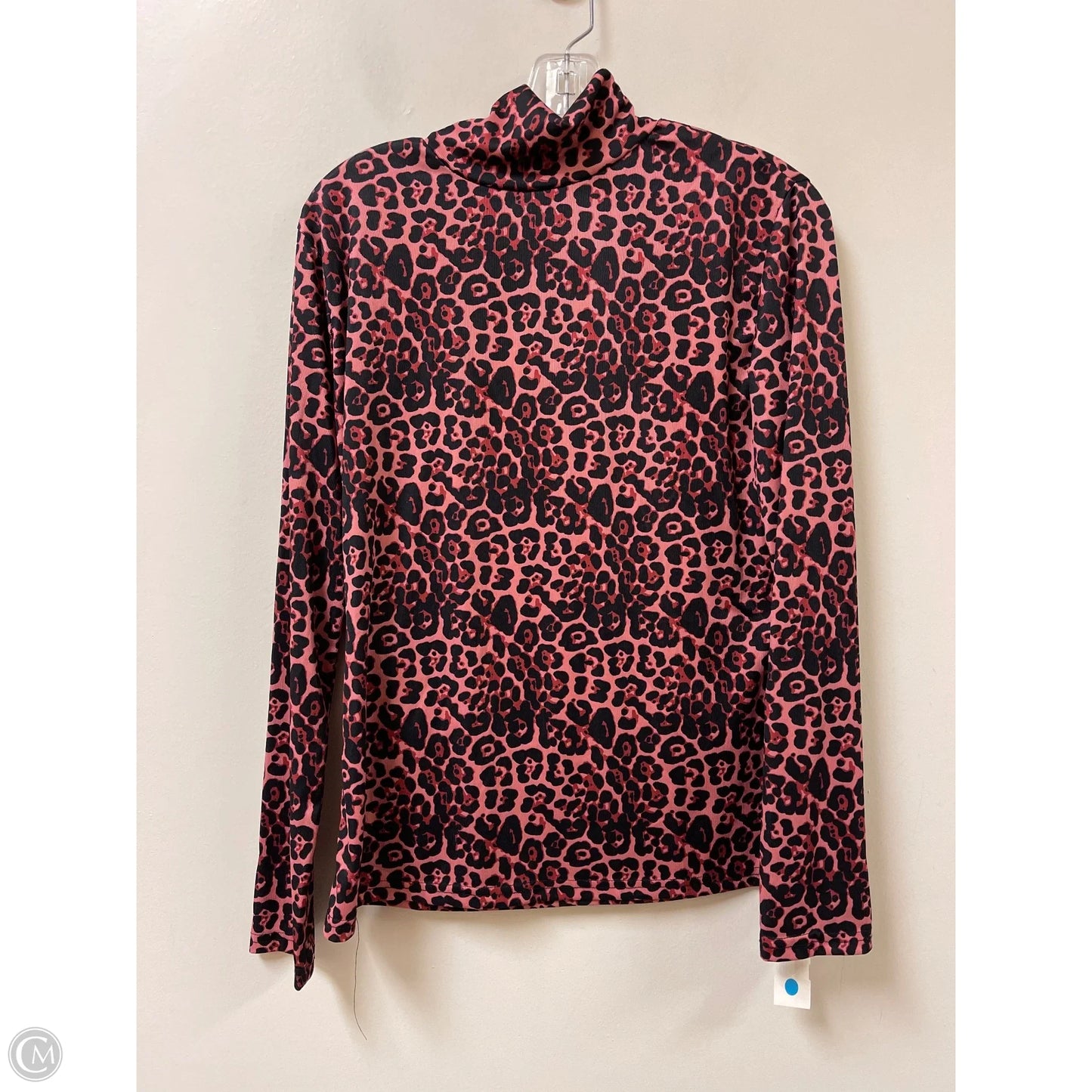 Top Long Sleeve By Clothes Mentor In Animal Print, Size: 1x