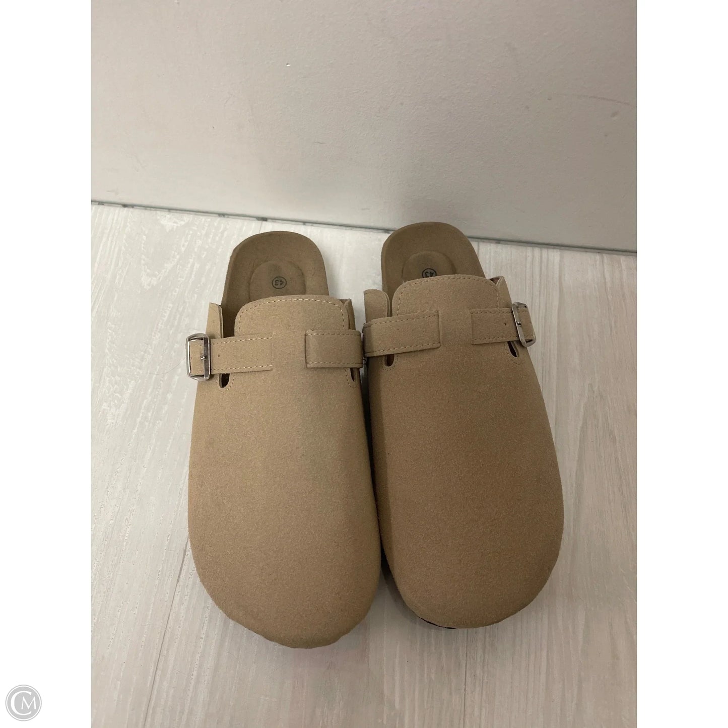 Shoes Flats By Clothes Mentor In Tan, Size: 12.5
