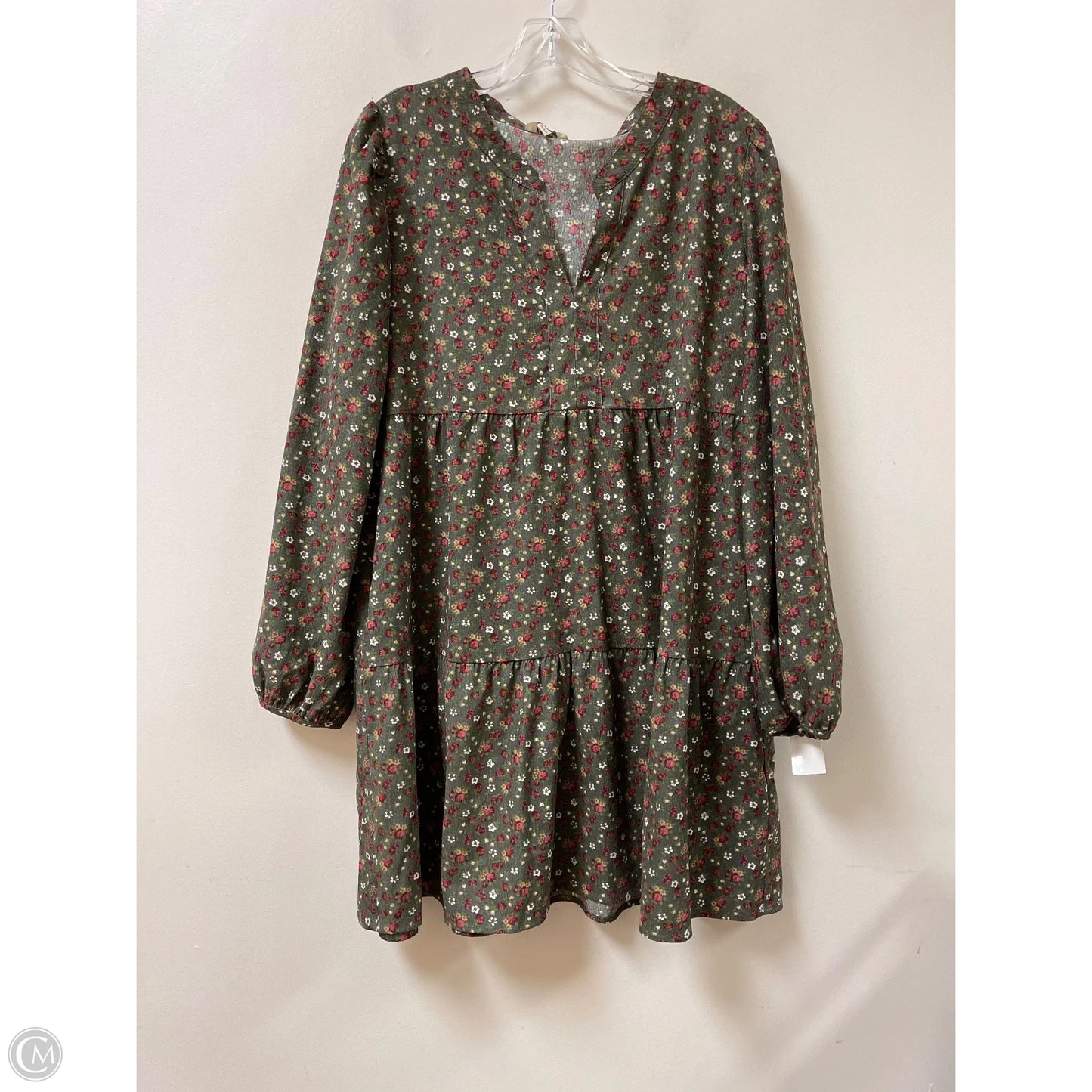 Dress Casual Midi By Umgee In Floral Print, Size: L