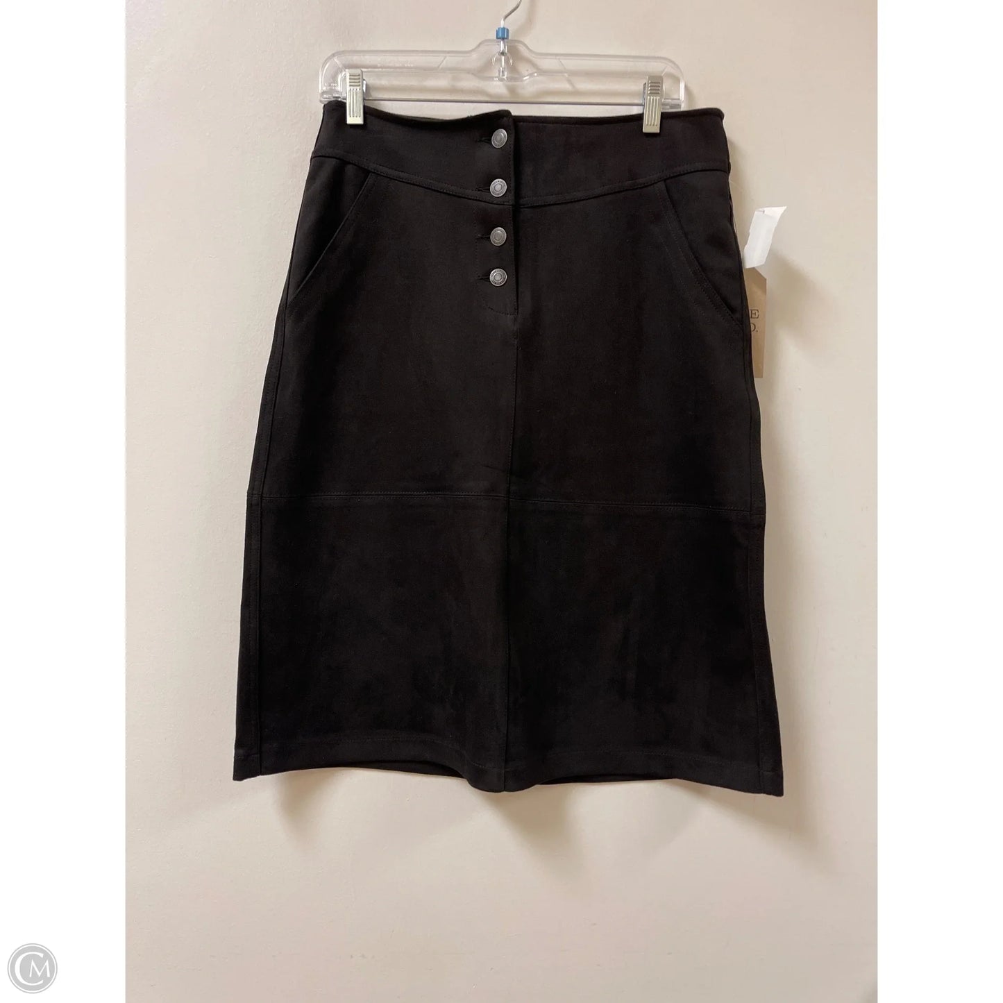 Skirt Midi By Frye And Co In Black, Size: 6