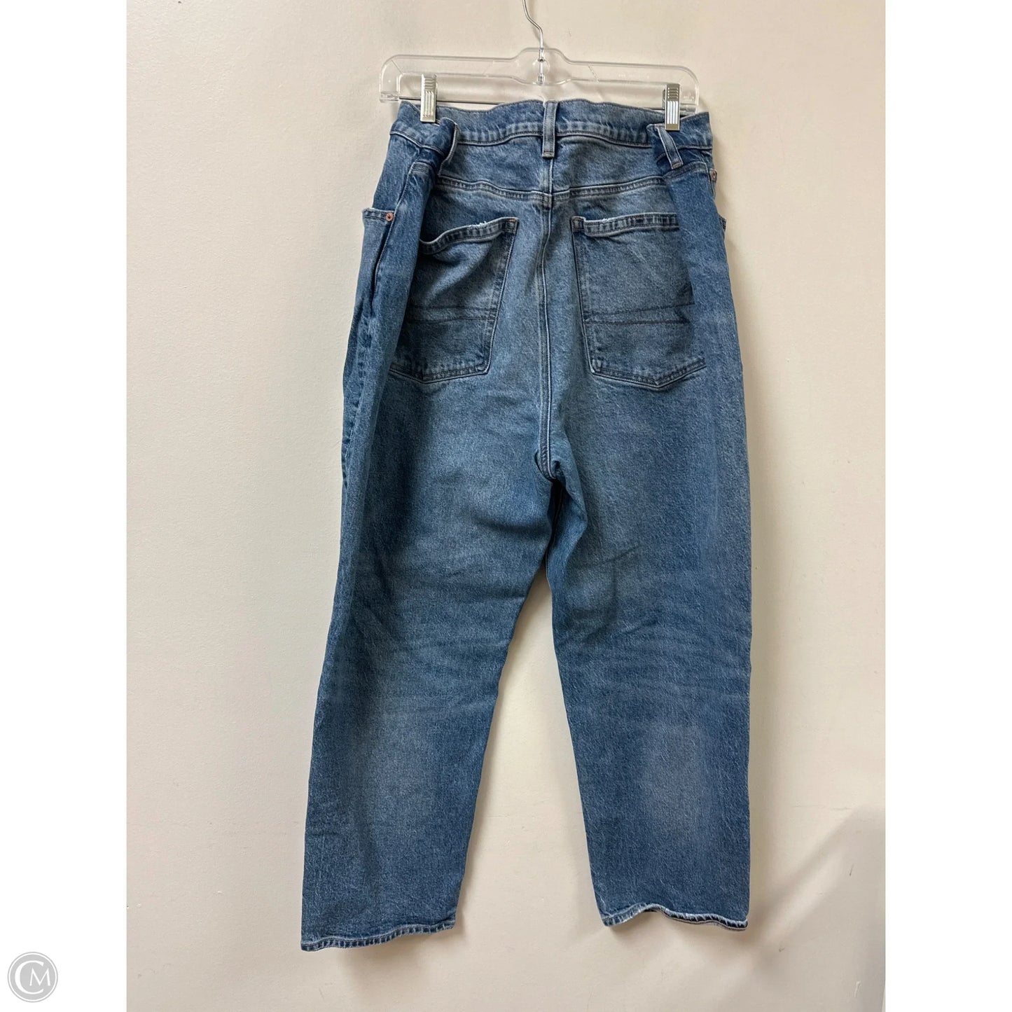 Jeans Straight By American Eagle In Blue Denim, Size: 20
