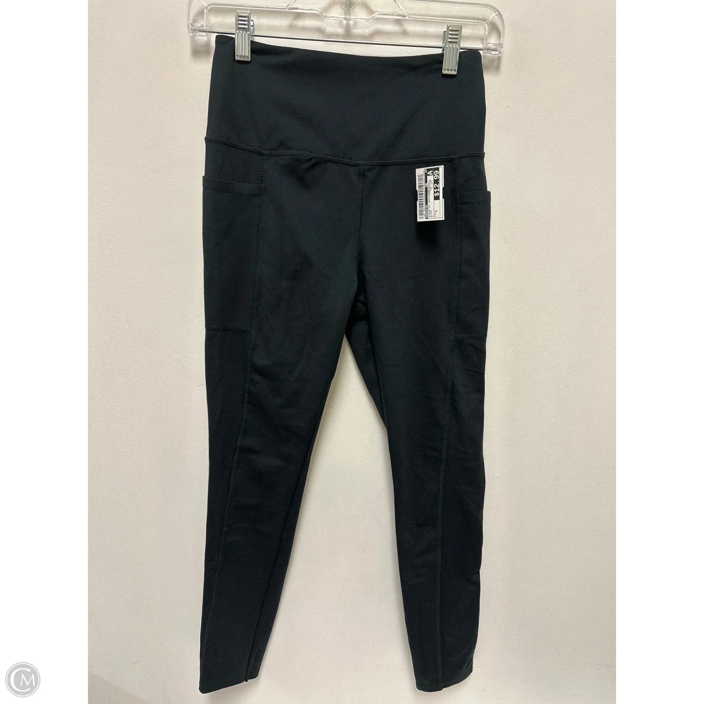 Athletic Leggings By Danskin In Black, Size: S