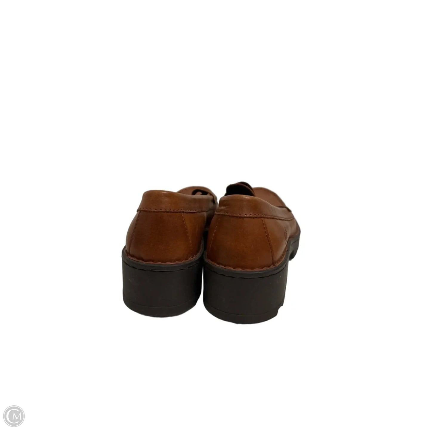 Shoes Heels Block By Born In Brown, Size: 9.5