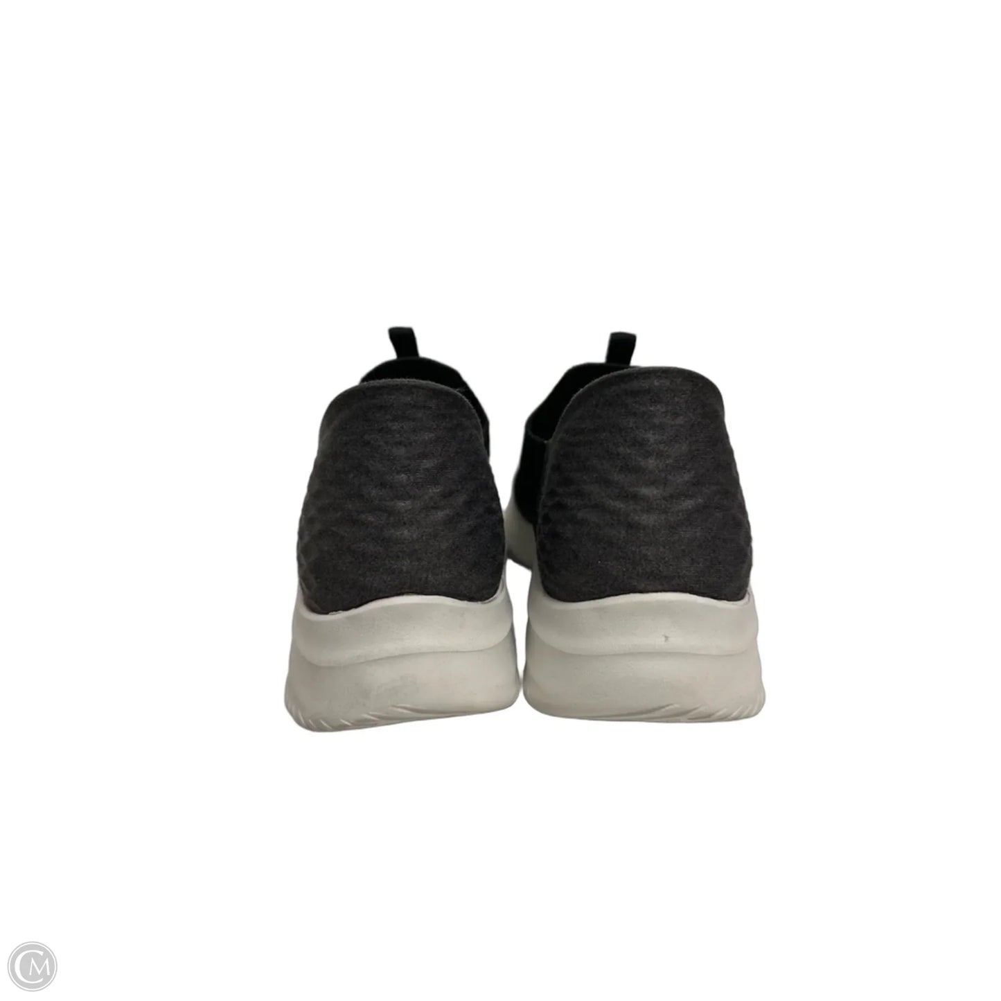 Shoes Sneakers By Skechers In Black & Grey, Size: 10