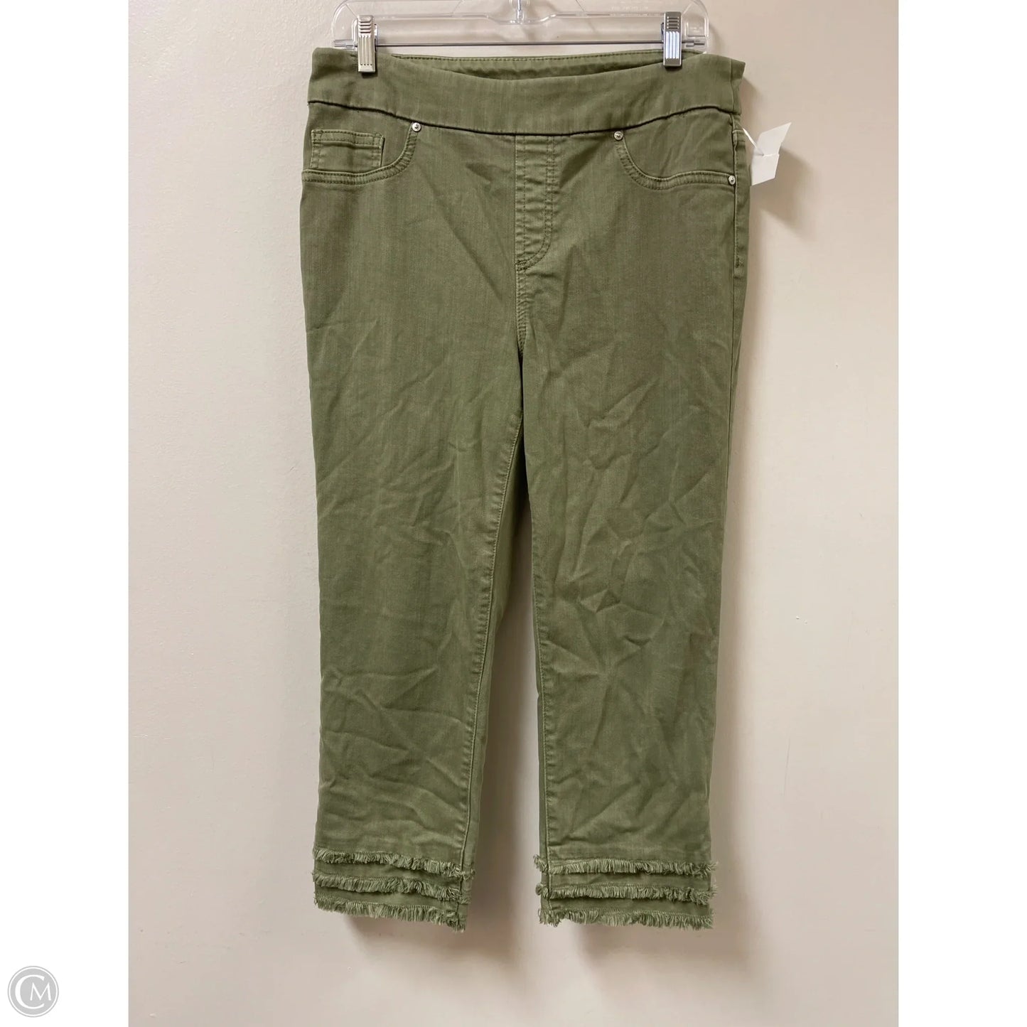 Capris By Chicos In Green, Size: 8