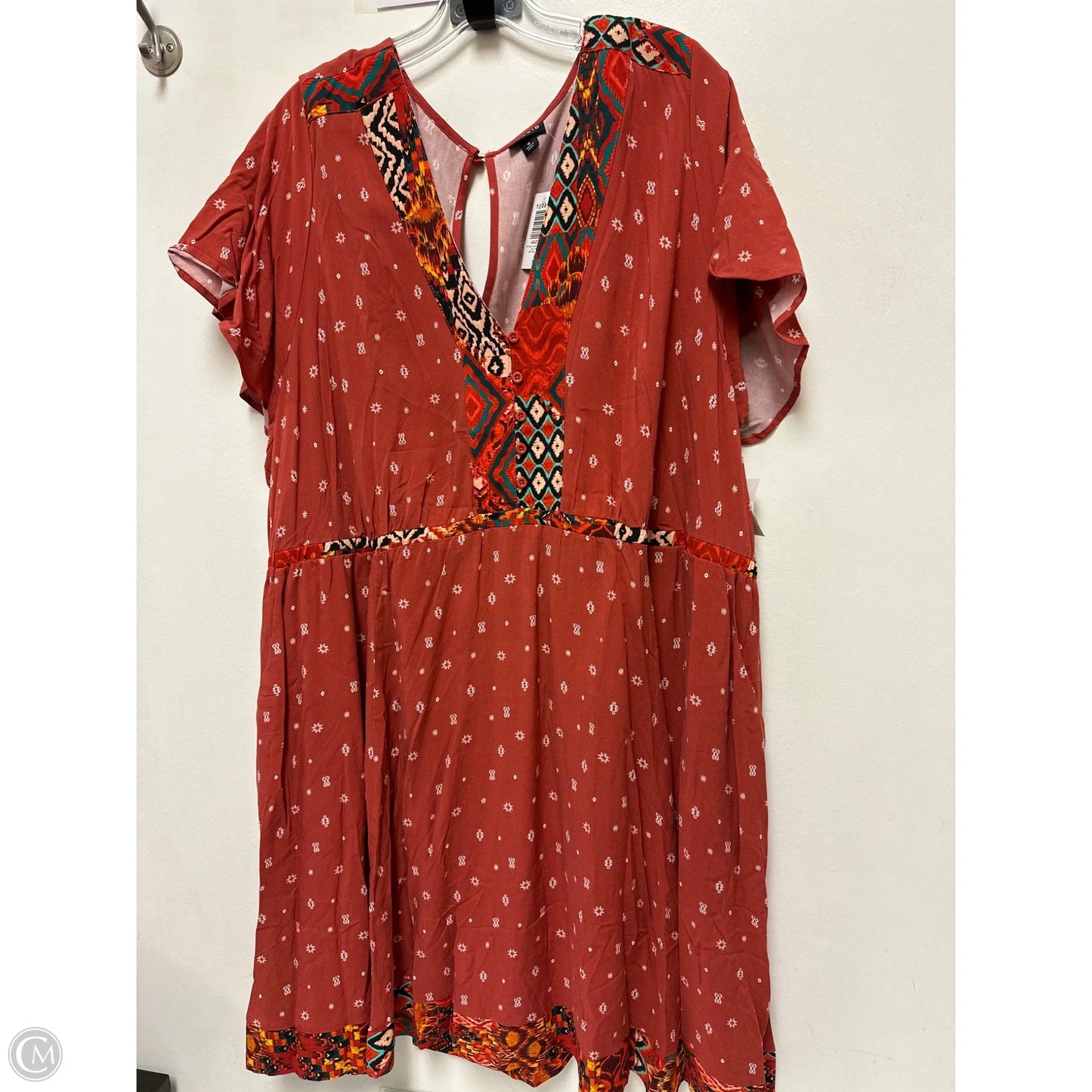 Dress Casual Short By Torrid In Orange, Size: 4x