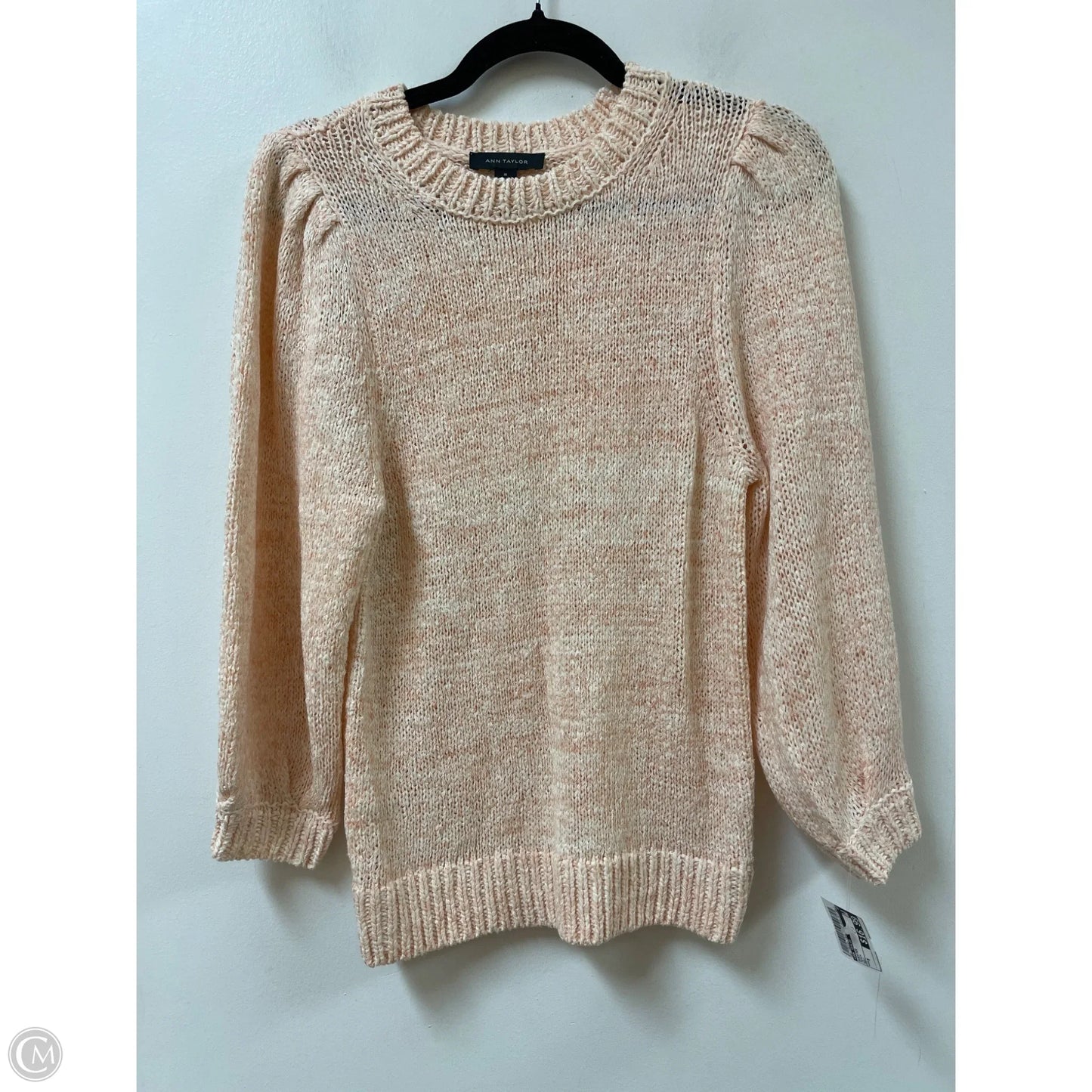 Sweater By Ann Taylor In Peach, Size: M