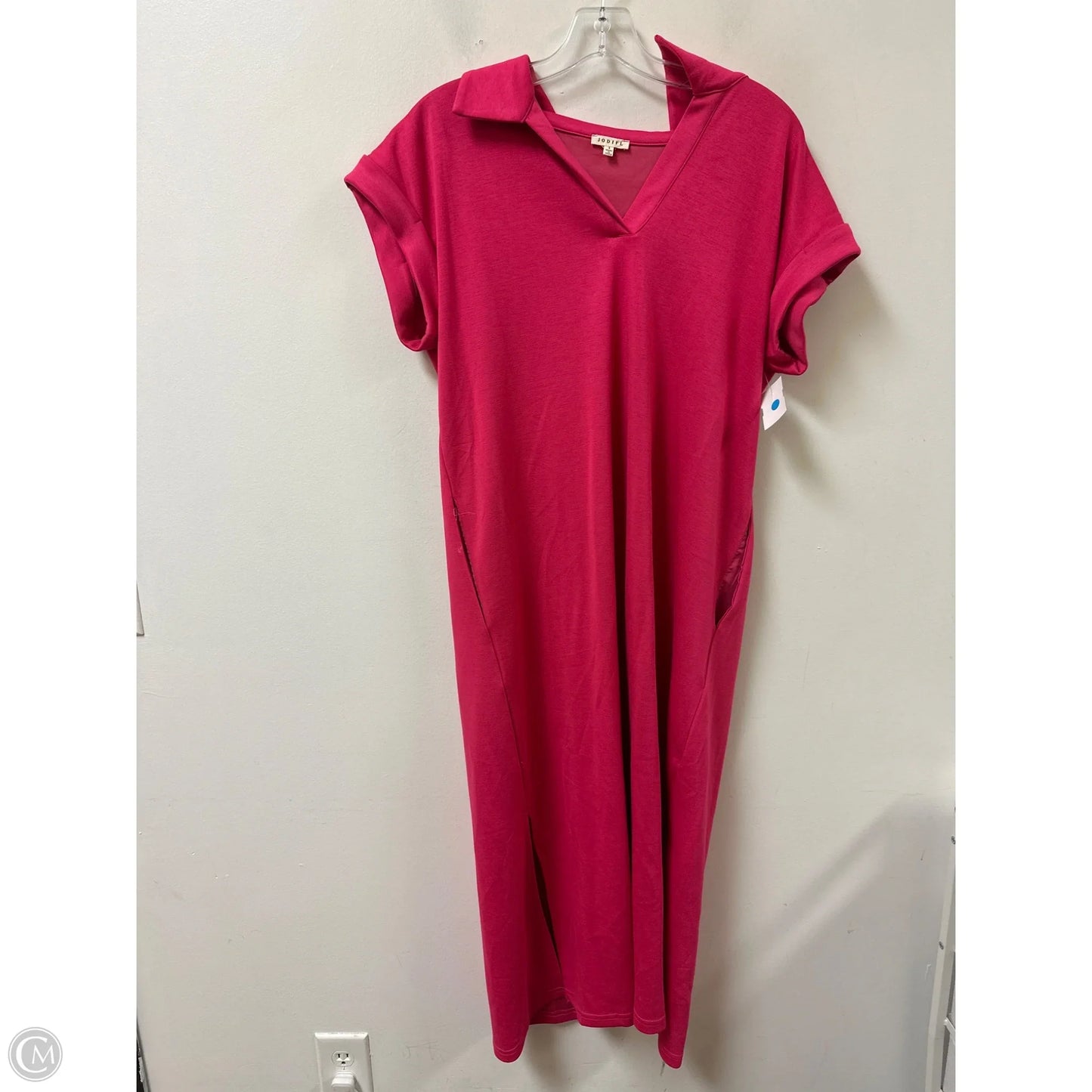 Dress Casual Maxi By Jodifl In Pink, Size: S