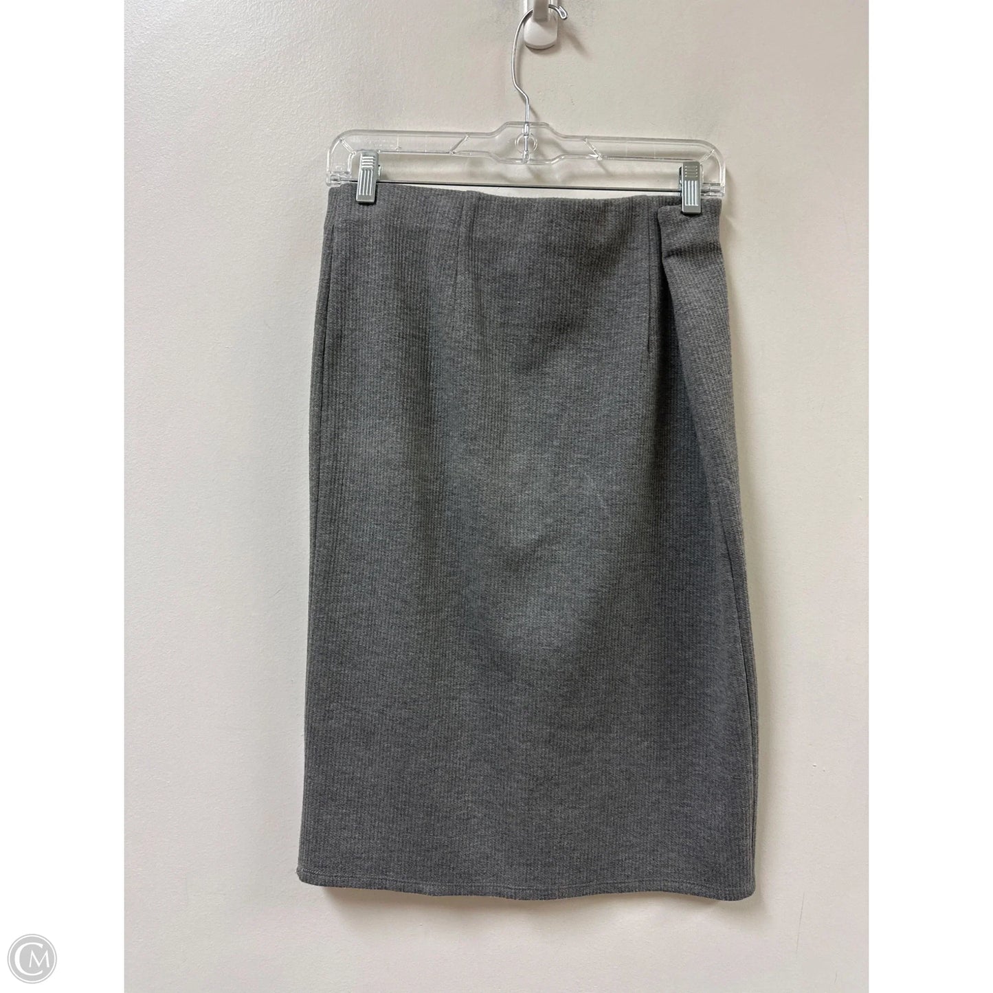 Skirt Midi By Loft In Grey, Size: 8
