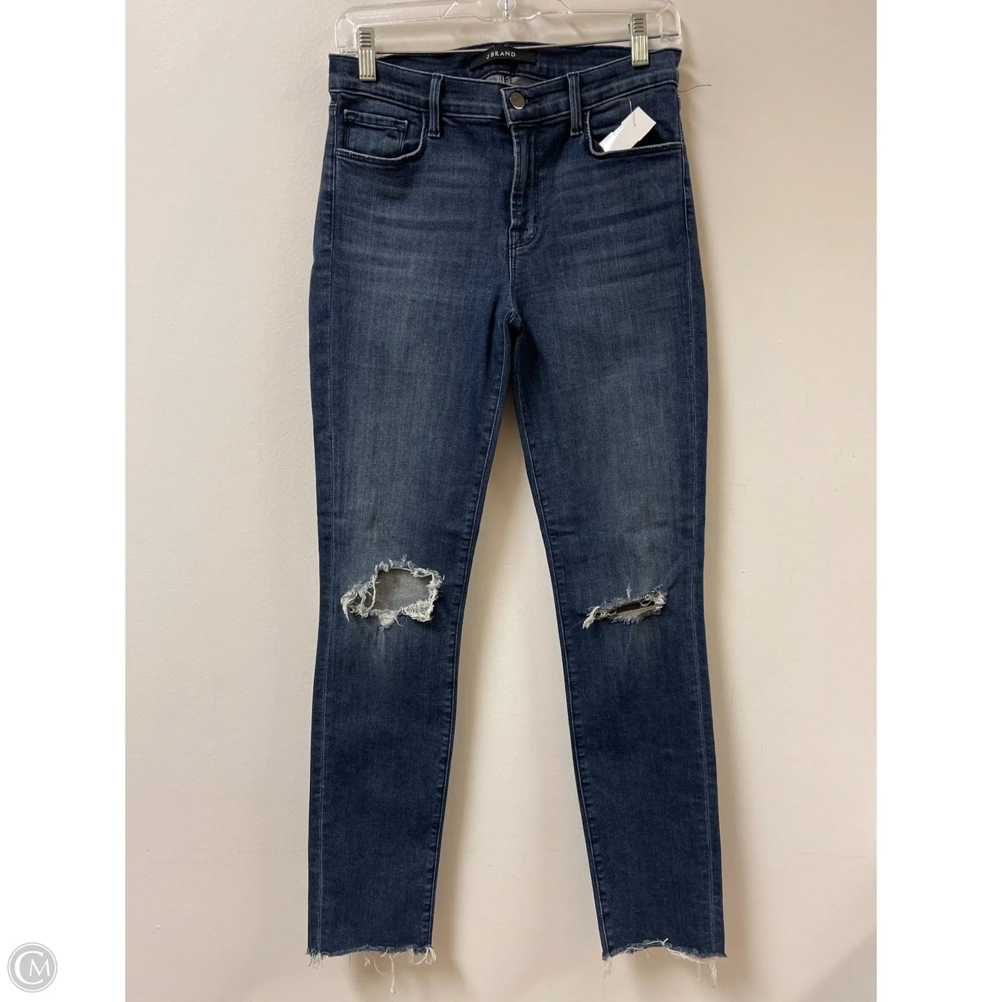 Jeans Skinny By J Brand In Blue Denim, Size: 6