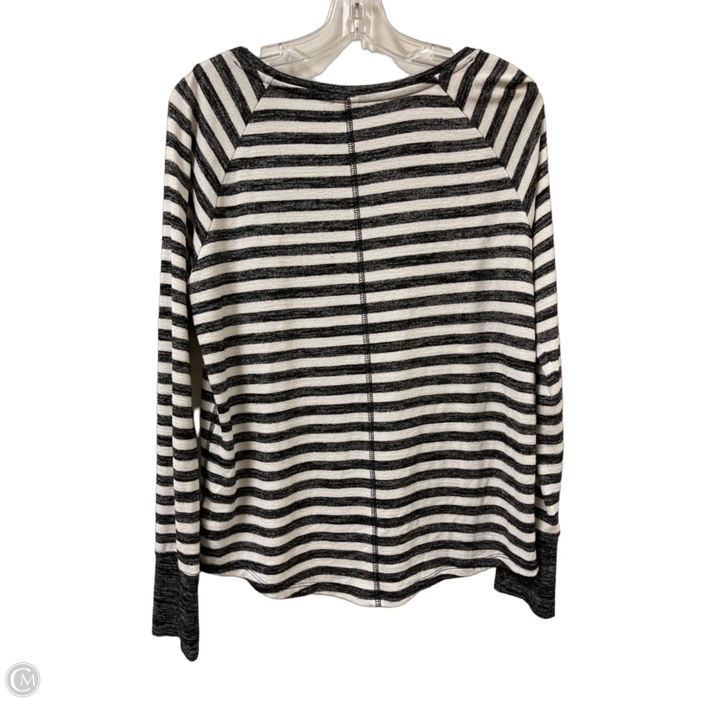 Top Long Sleeve By Gap In Striped Pattern, Size: S