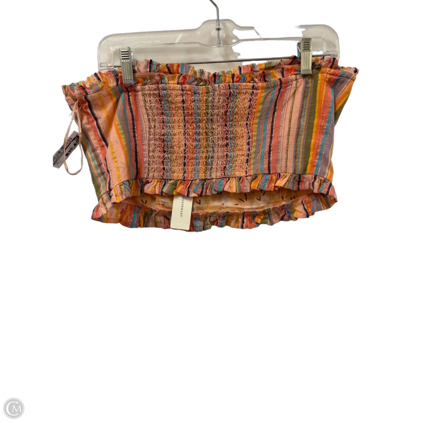 Top Sleeveless By Anthropologie In Orange, Size: S