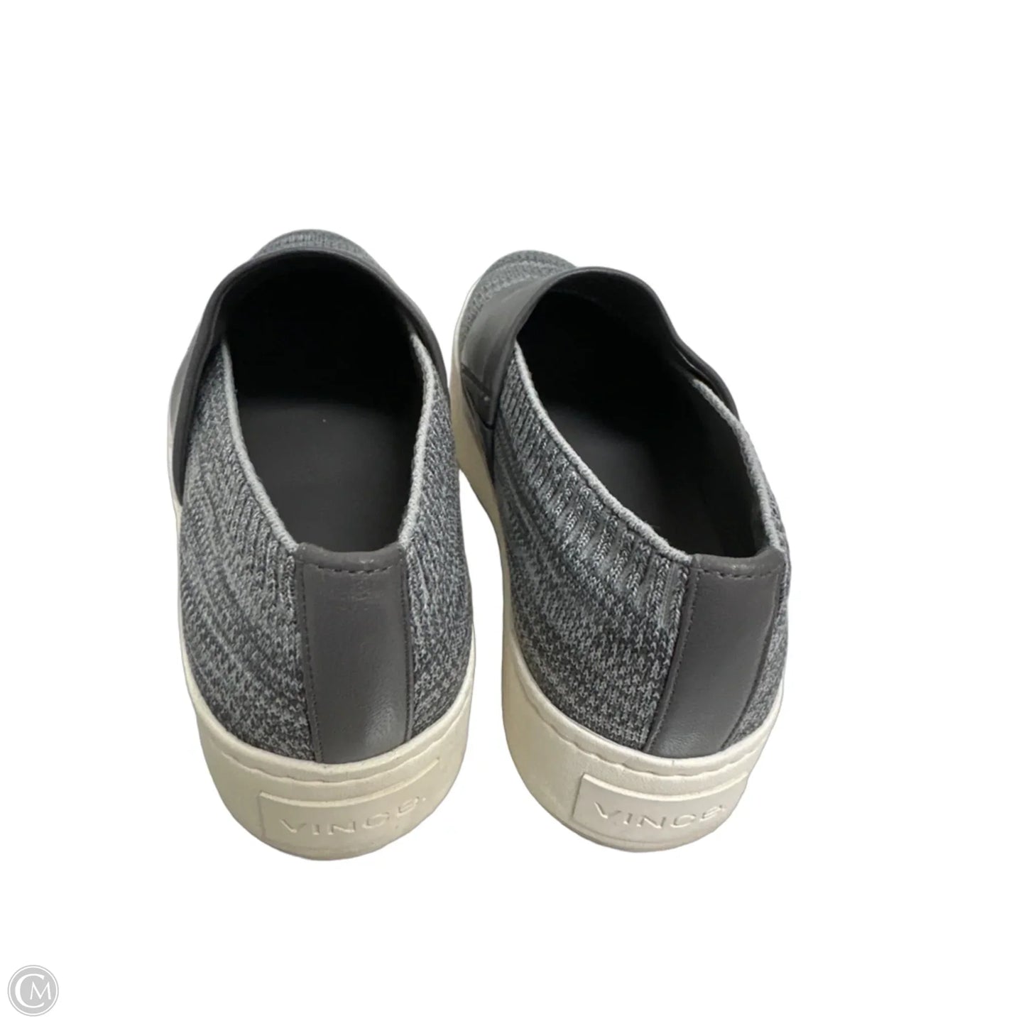 Shoes Flats By Vince In Grey, Size: 7