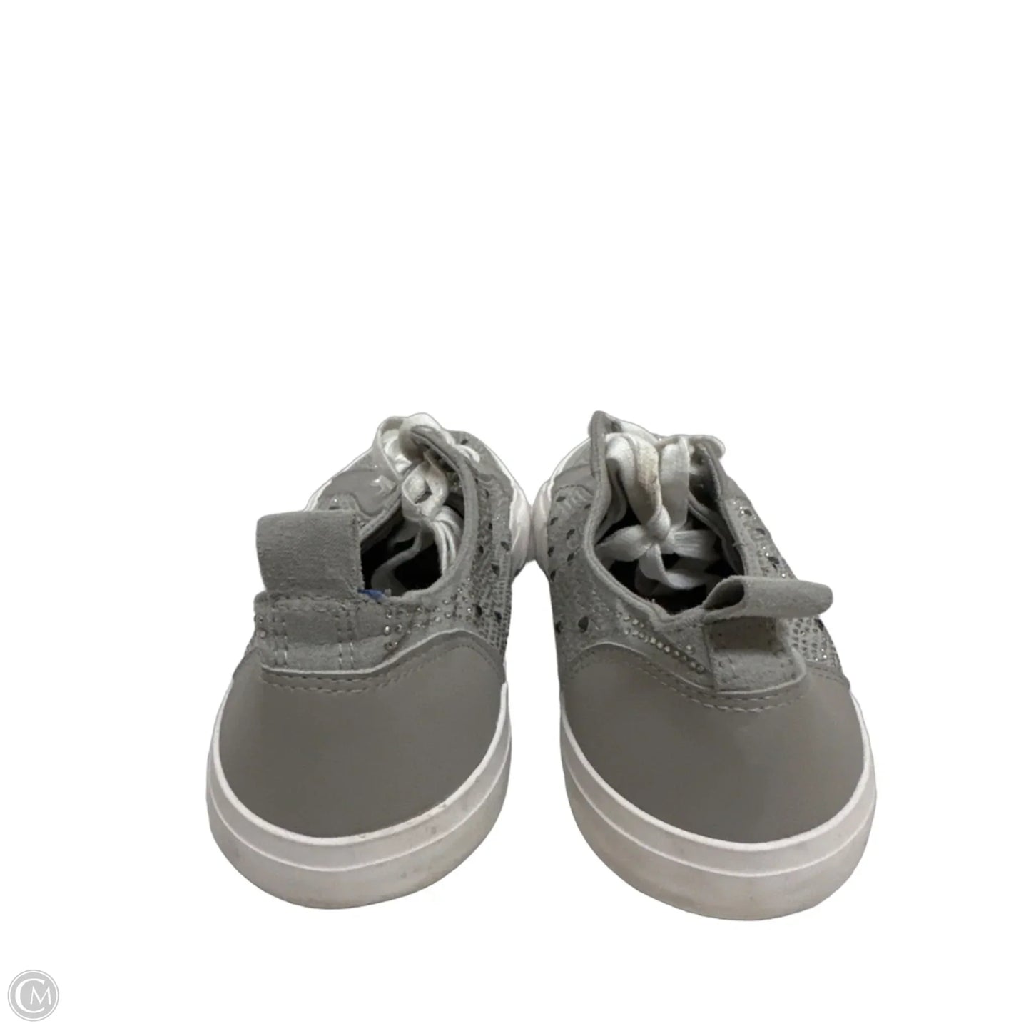 Shoes Sneakers By Torrid In Silver, Size: 11