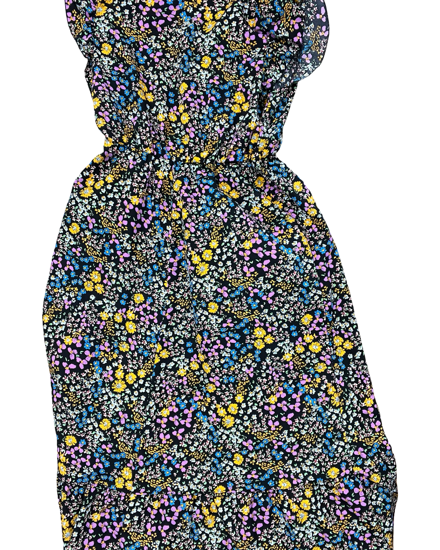 Dress Casual Maxi By Clothes Mentor In Floral Print, Size:L