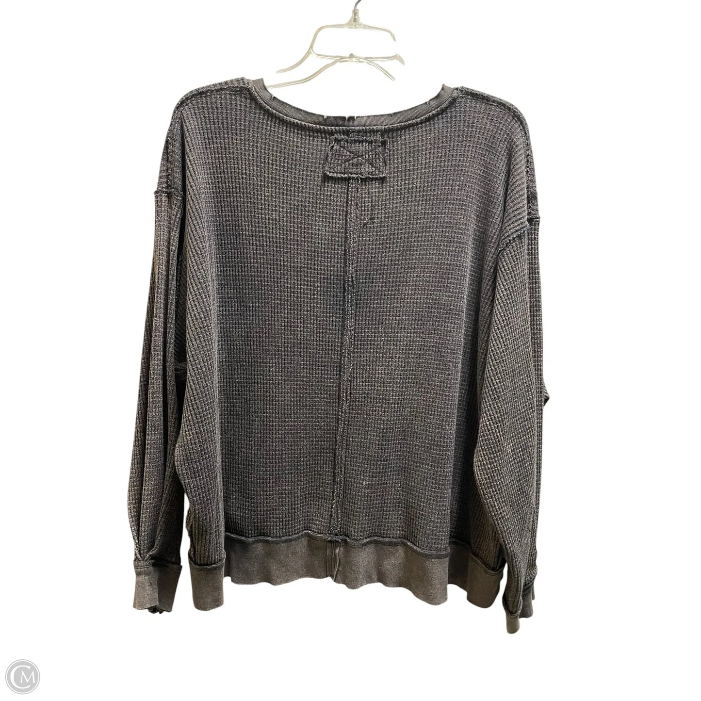 Top Long Sleeve By We The Free In Grey, Size: Xs