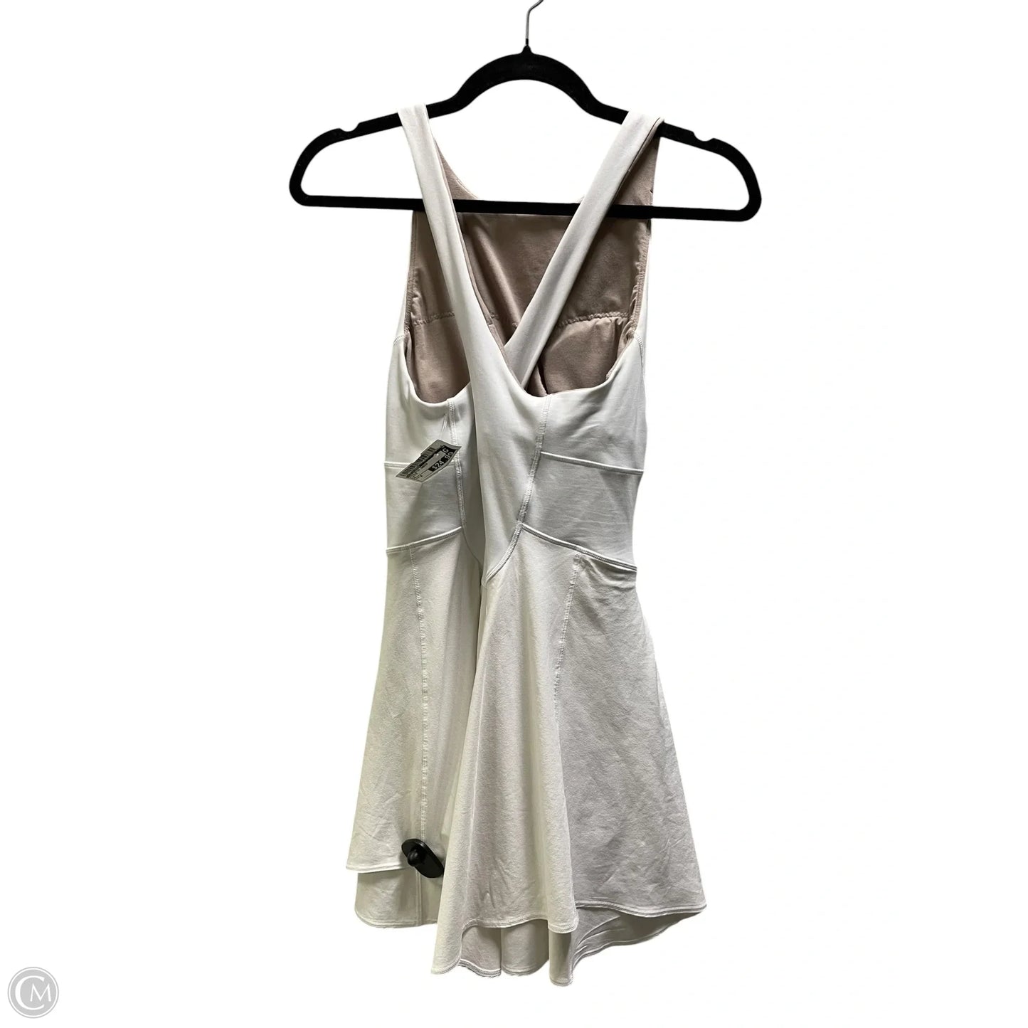 Athletic Dress By Lululemon In White, Size: 8