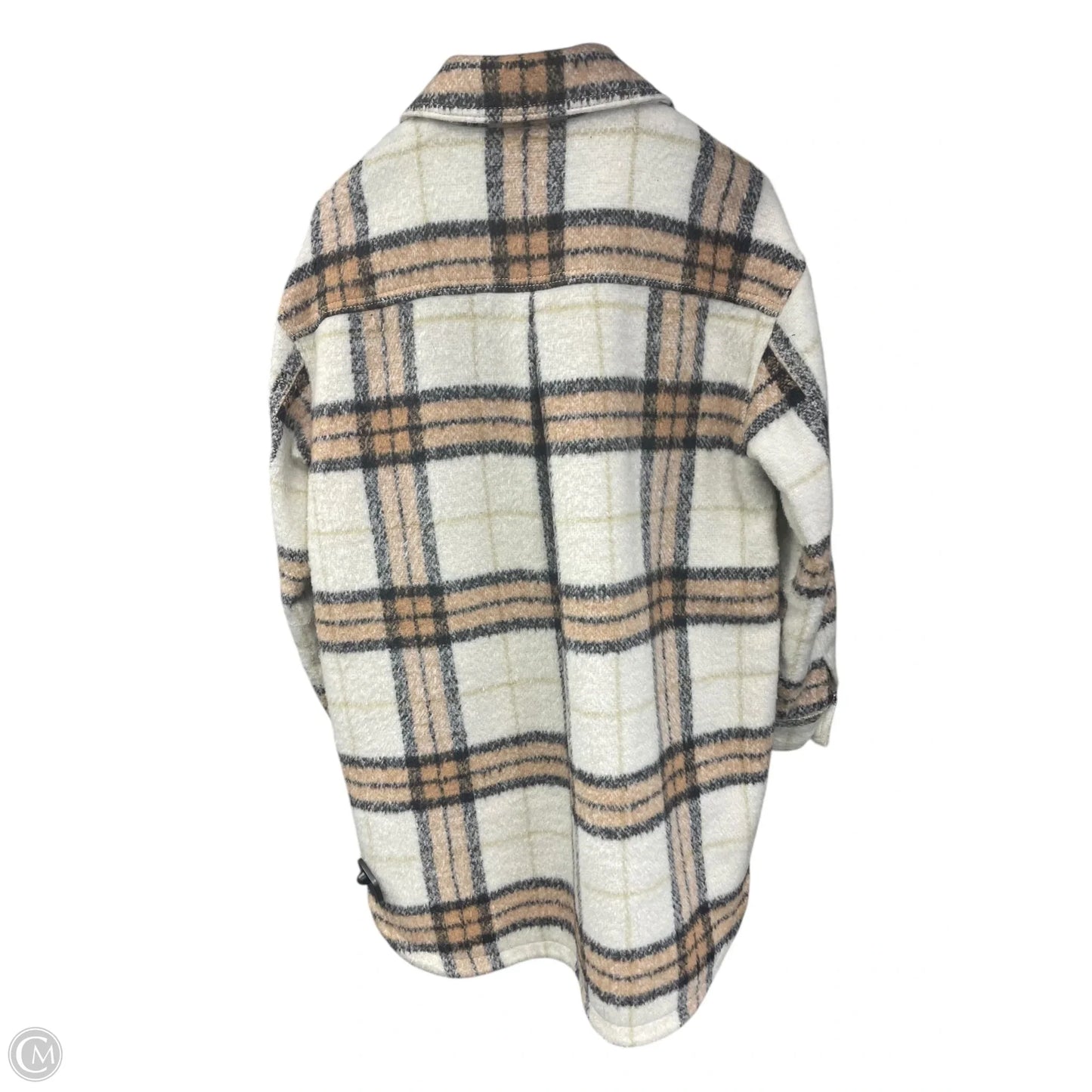 Jacket Fleece By Old Navy In Tan, Size: M